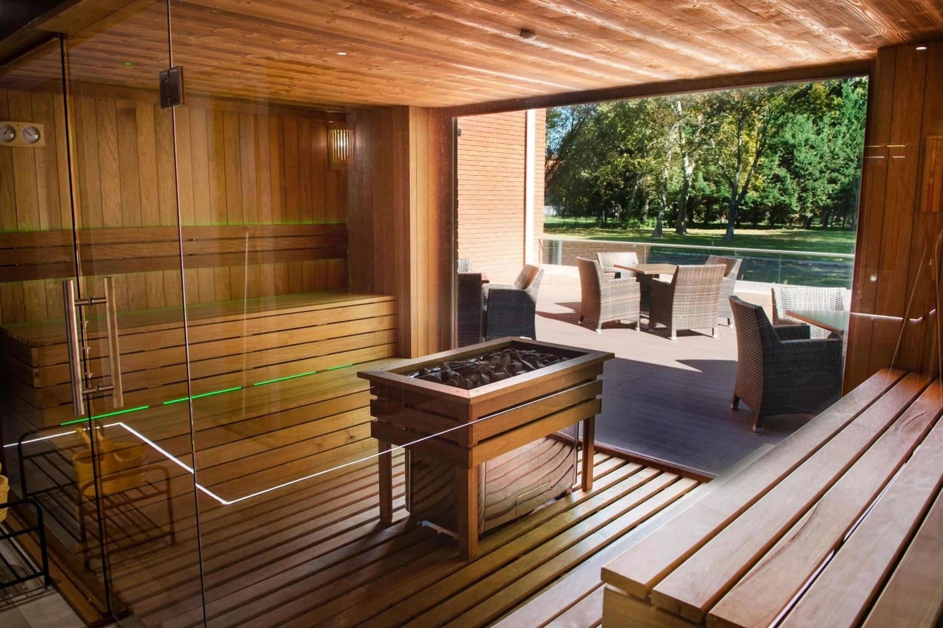 Sauna in Hotel Azur Siofok