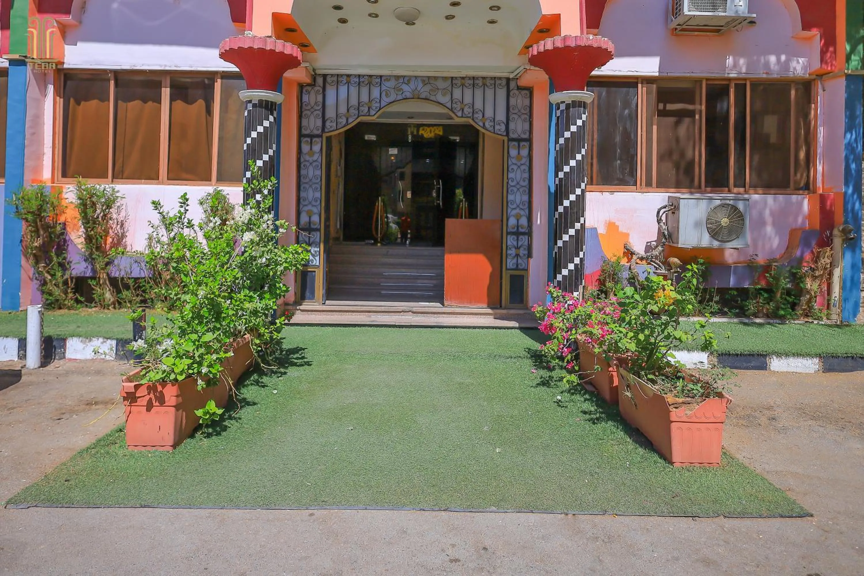 Property building in Tiba Hotel