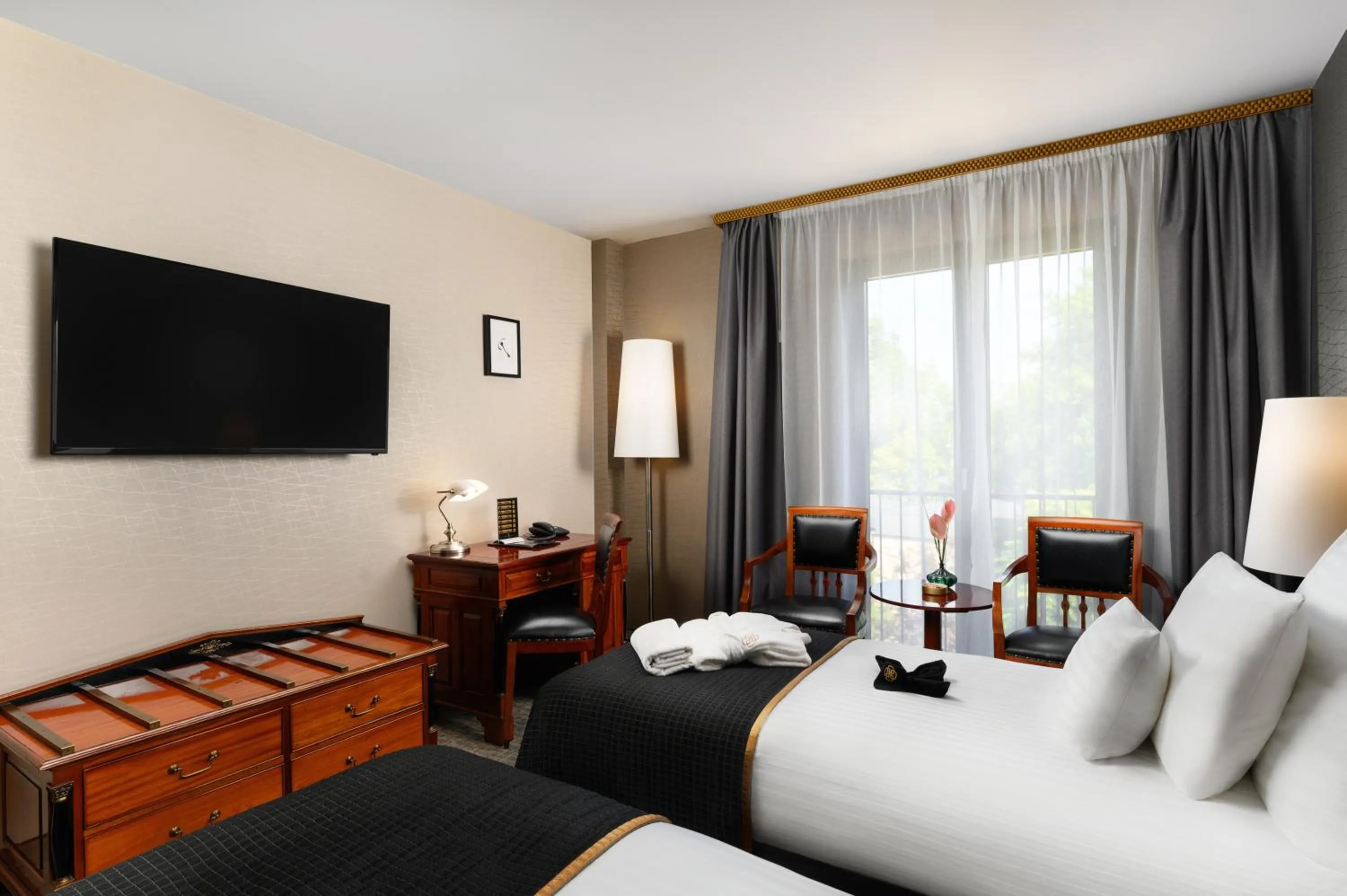 Bed in Hotel Divinus