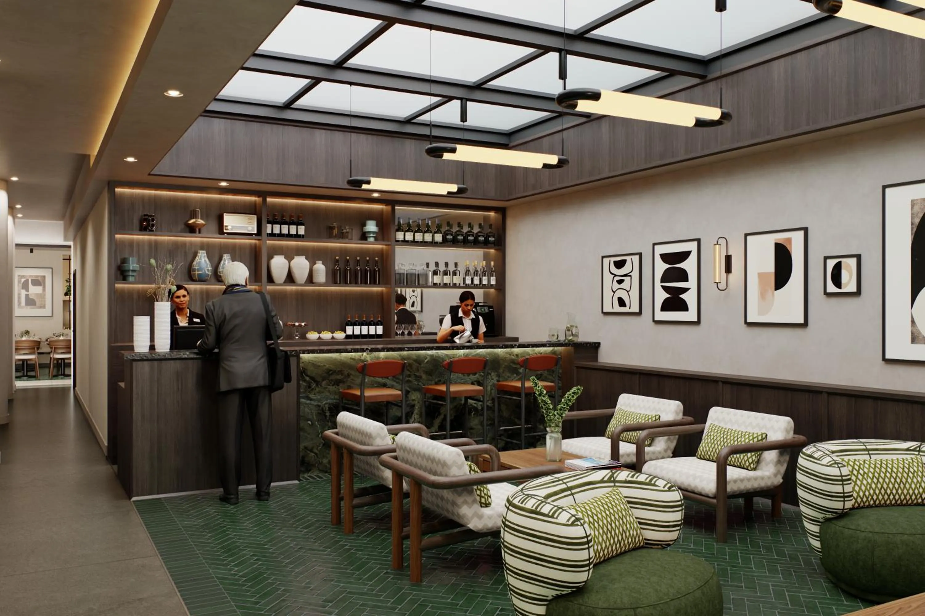 Lobby or reception in Soho Boutique Hotel