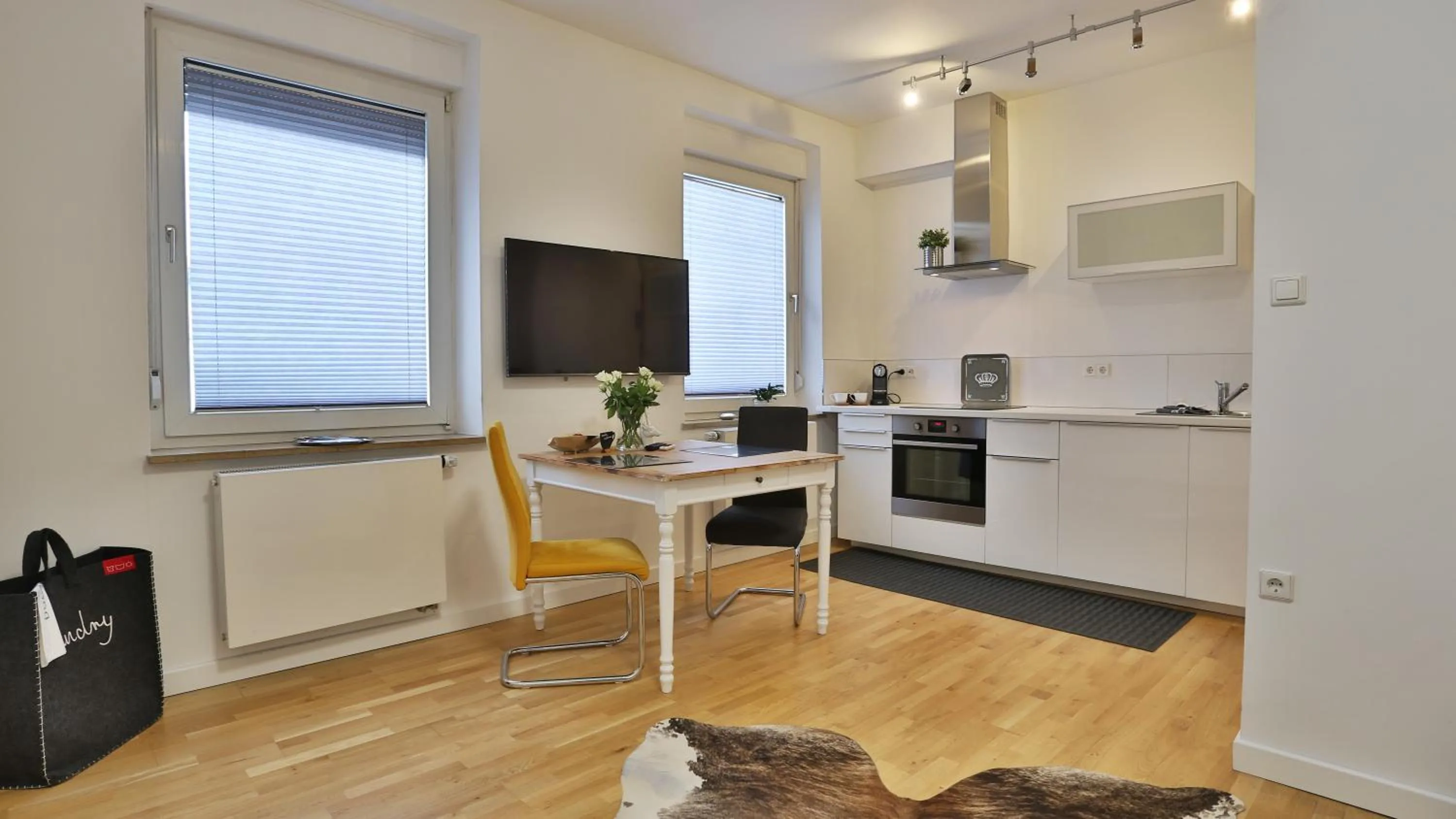 Kitchen or kitchenette in Hotel Prinz Carl