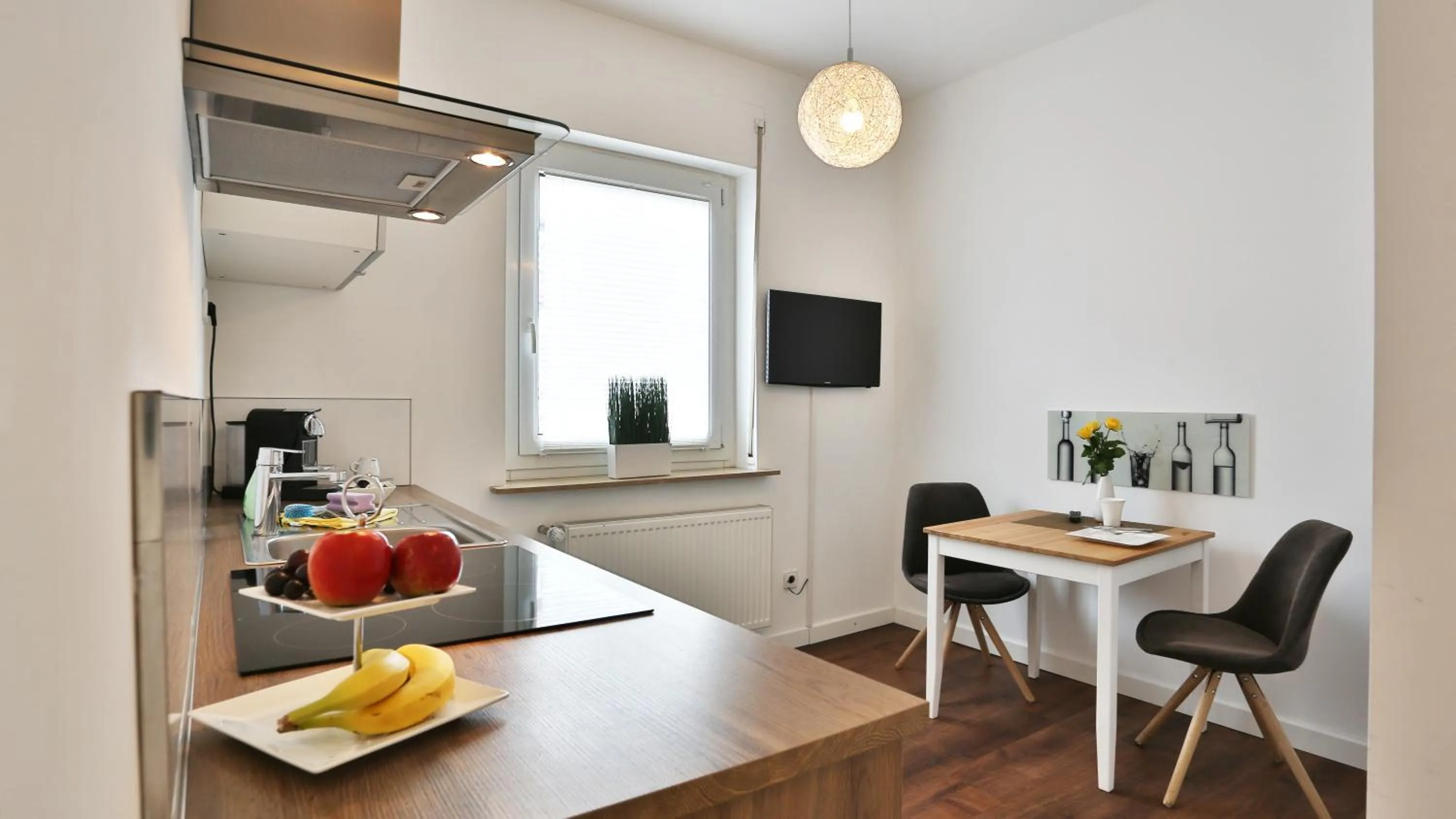 Kitchen or kitchenette in Hotel Prinz Carl
