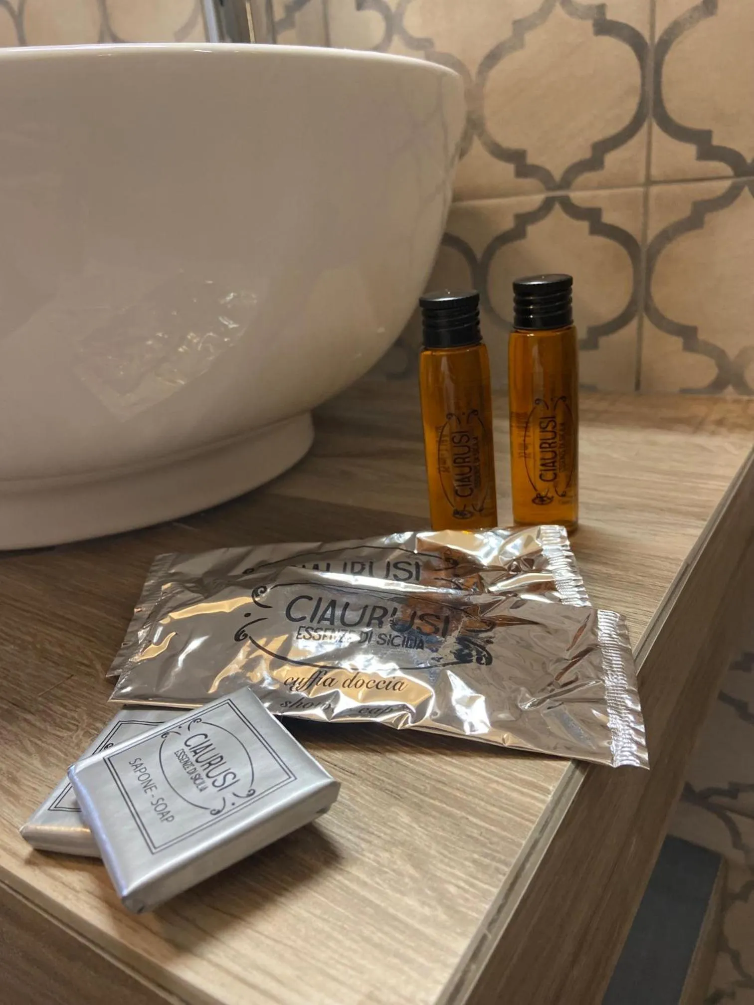 Bathroom in Azzurro Mare Rooms