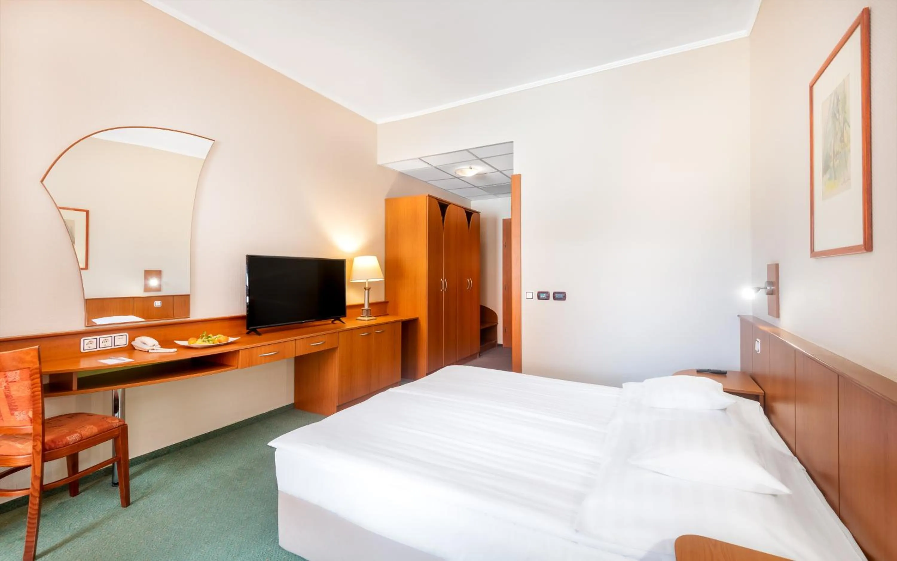 Bedroom, Bed in Aquarell Hotel