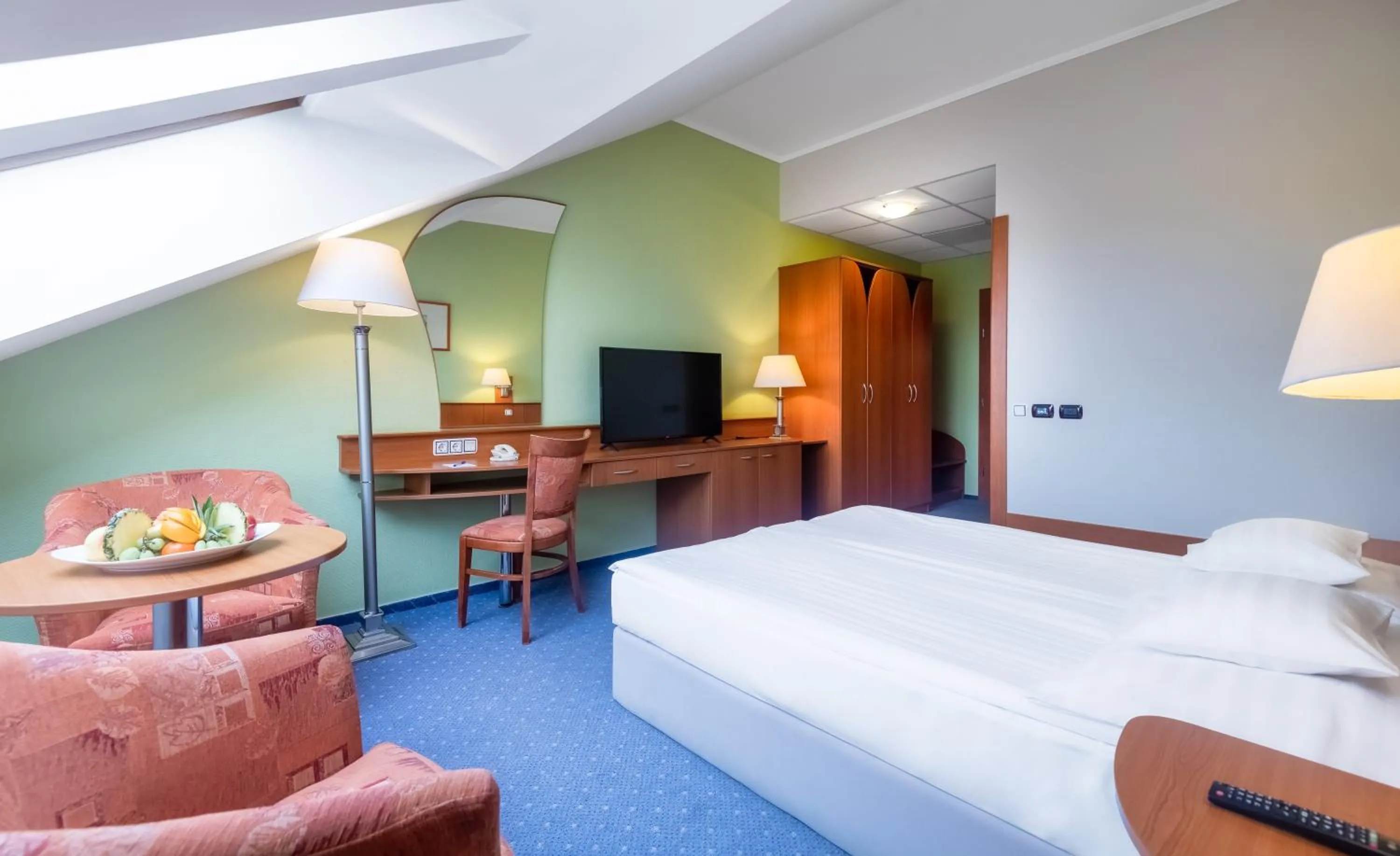 Bedroom, Bed in Aquarell Hotel