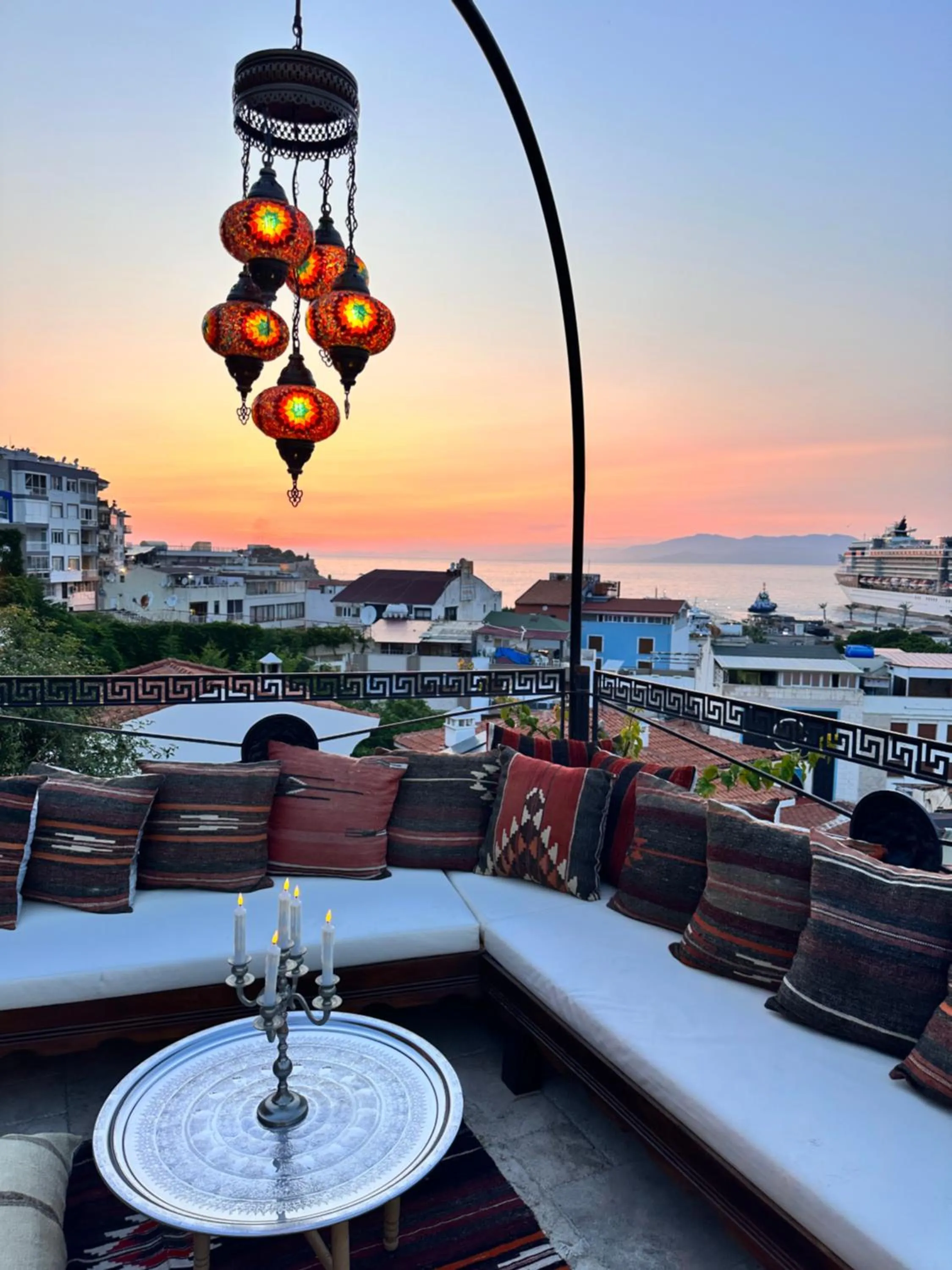 Balcony/Terrace in Villa Ephesus Hotel