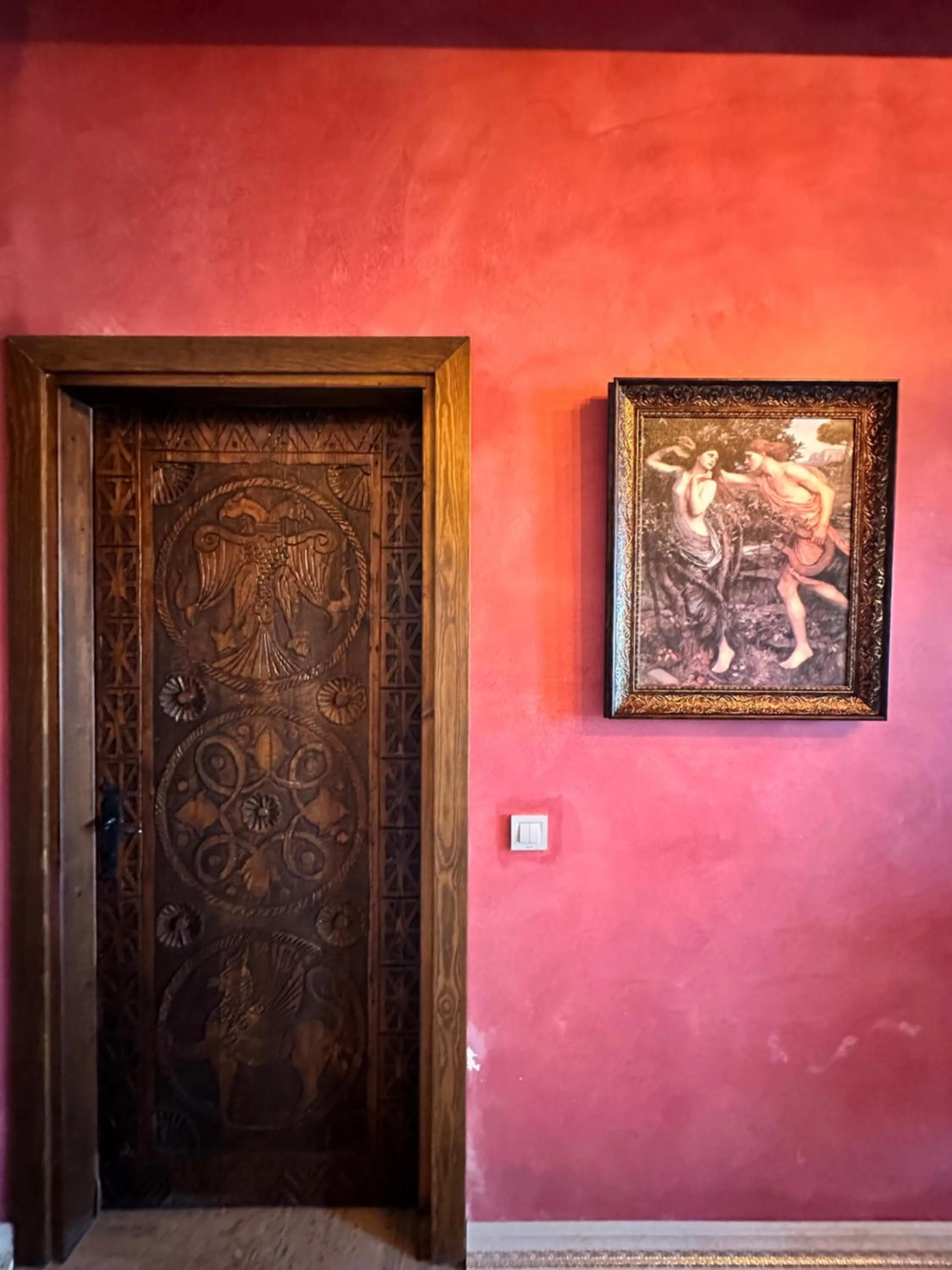 Decorative detail in Villa Ephesus Hotel