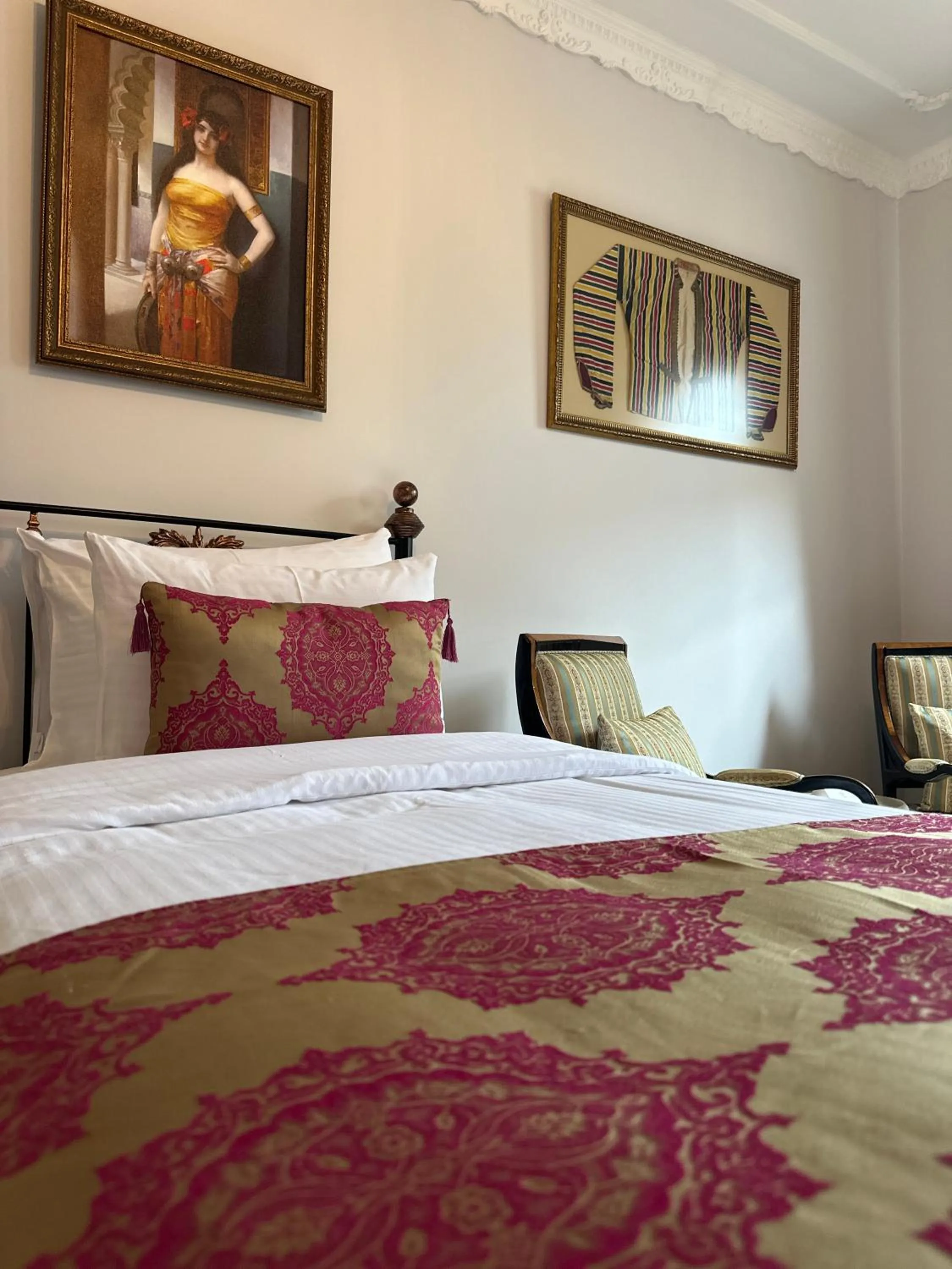 Bed in Villa Ephesus Hotel