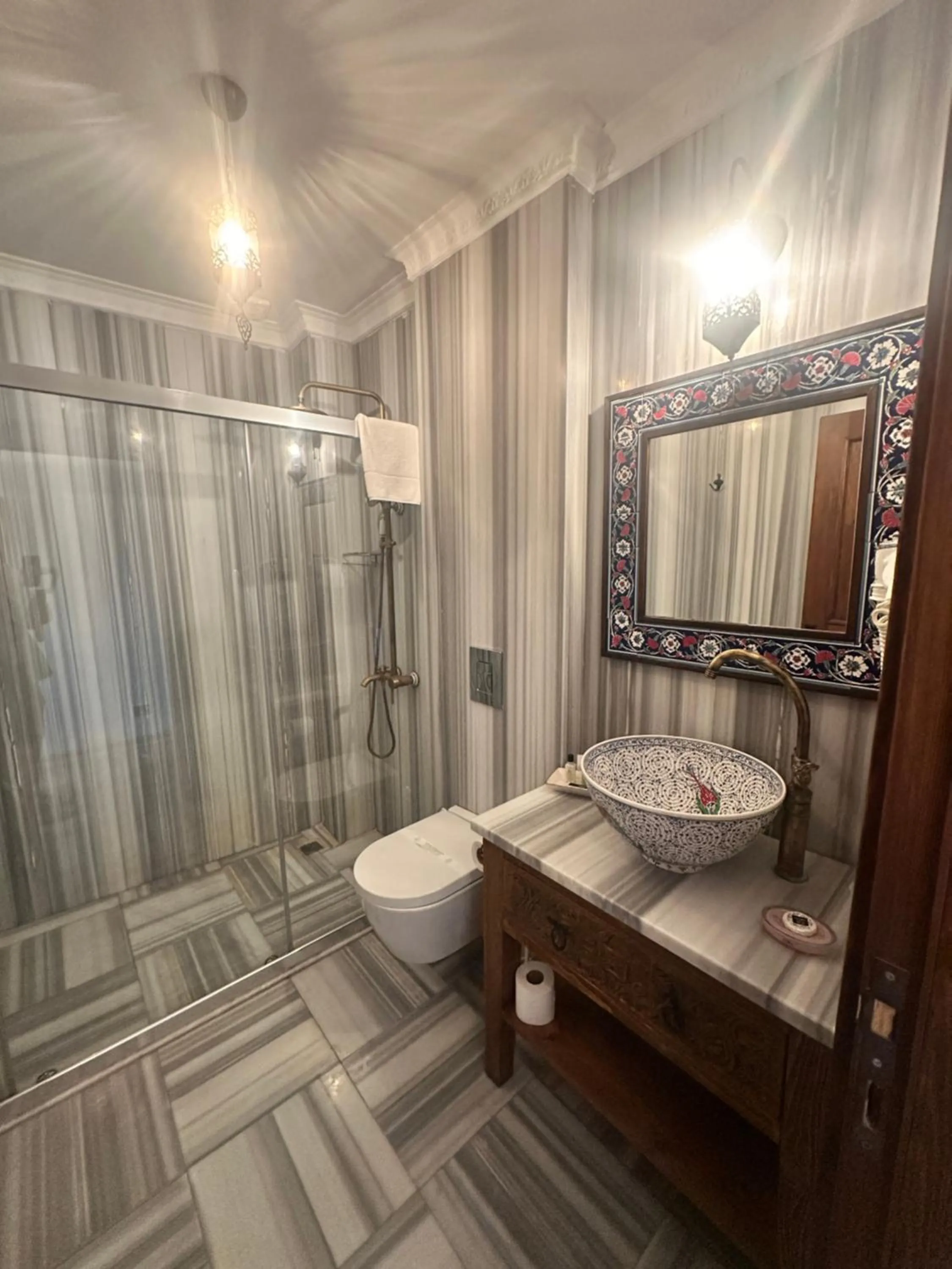 Bathroom in Villa Ephesus Hotel