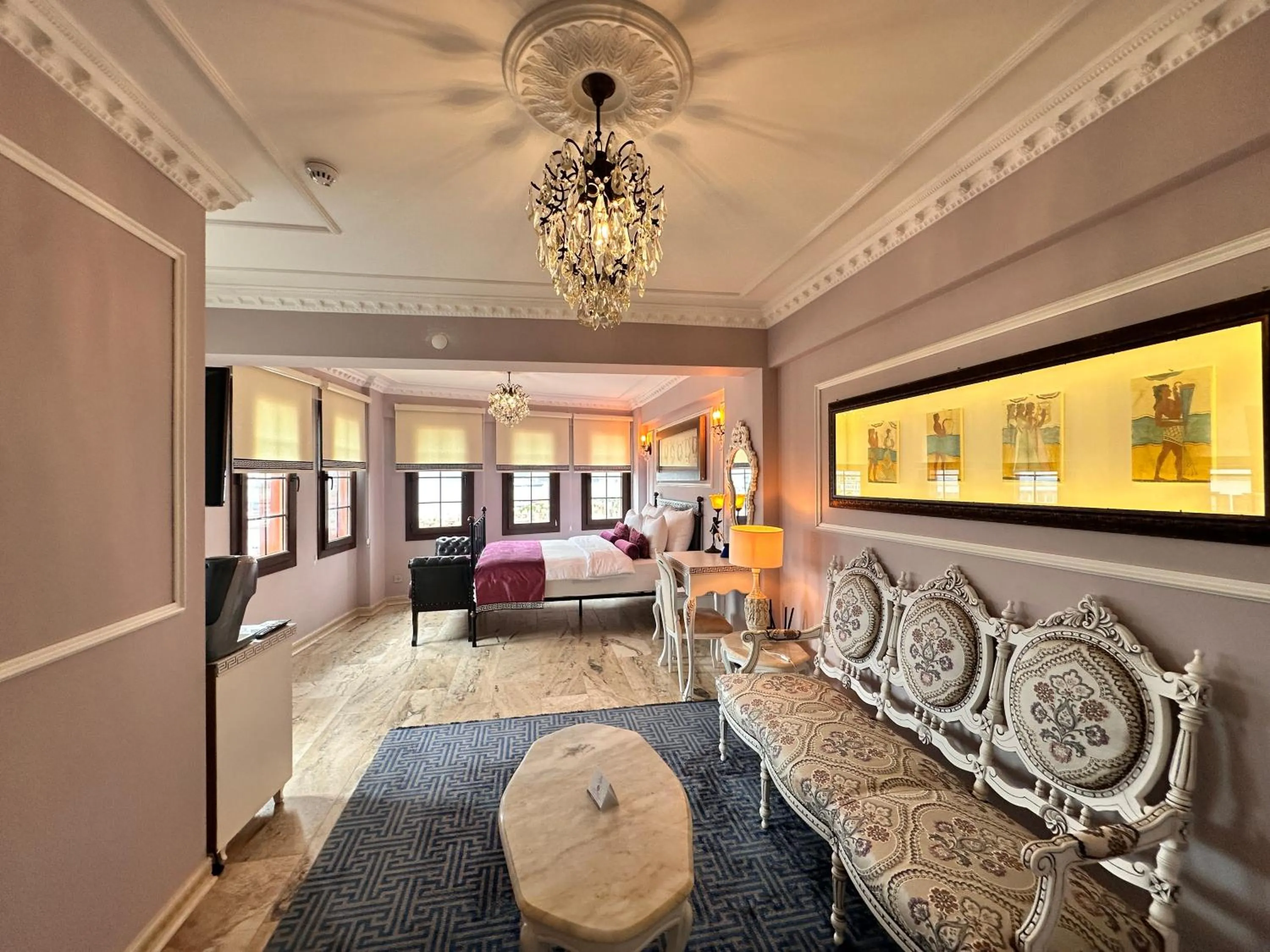 Photo of the whole room, Bed in Villa Ephesus Hotel