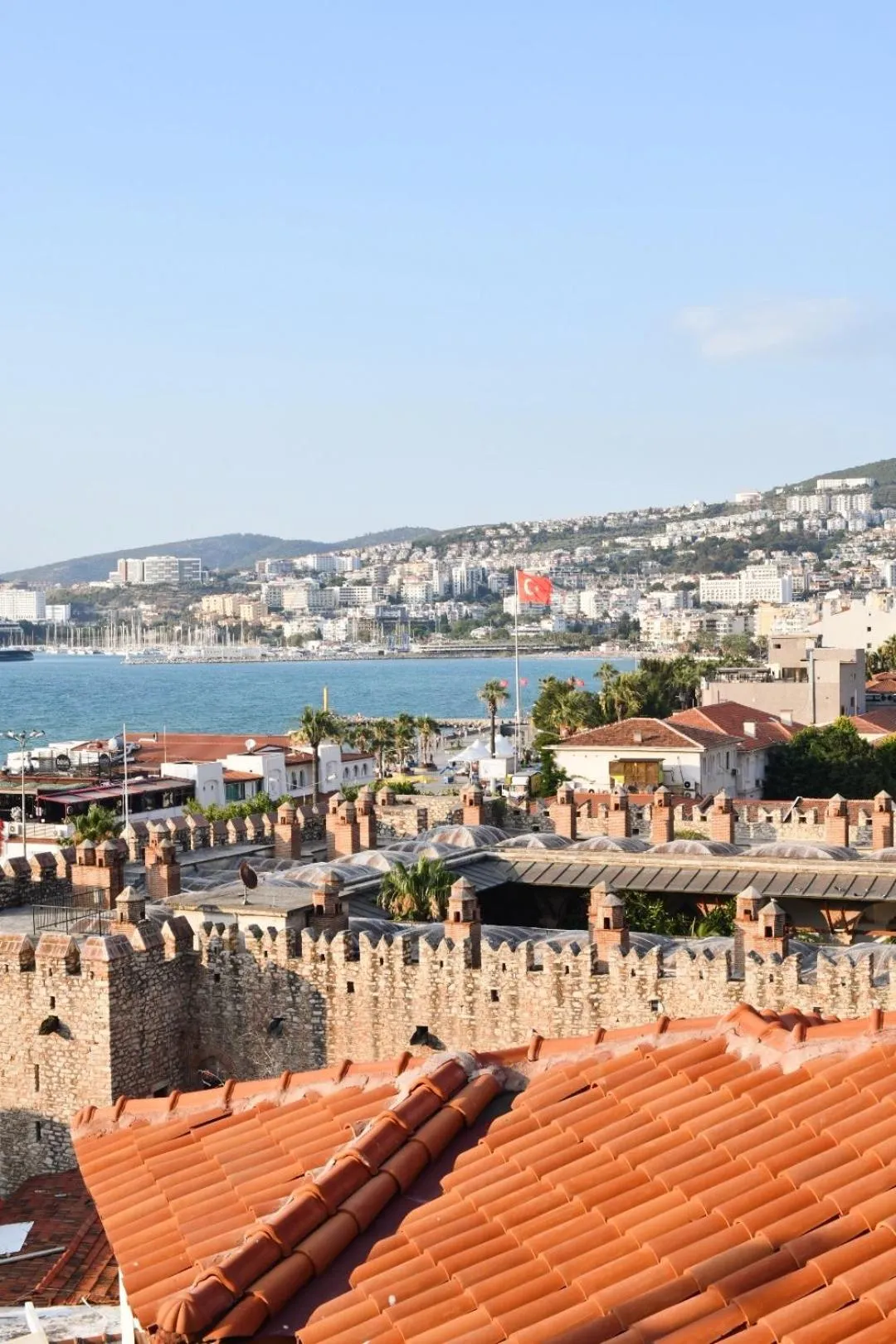 City view in Villa Ephesus Hotel