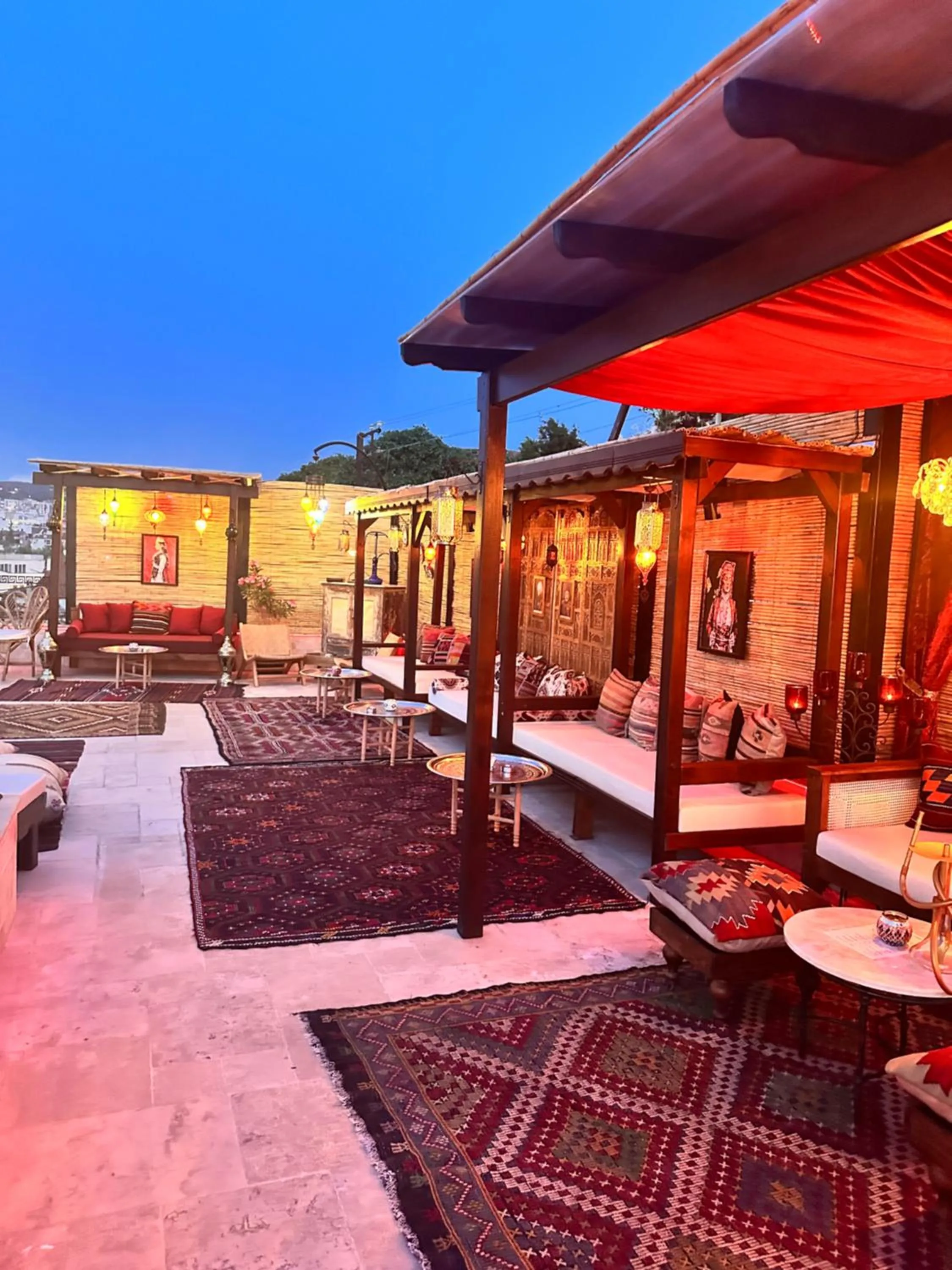 Seating area in Villa Ephesus Hotel