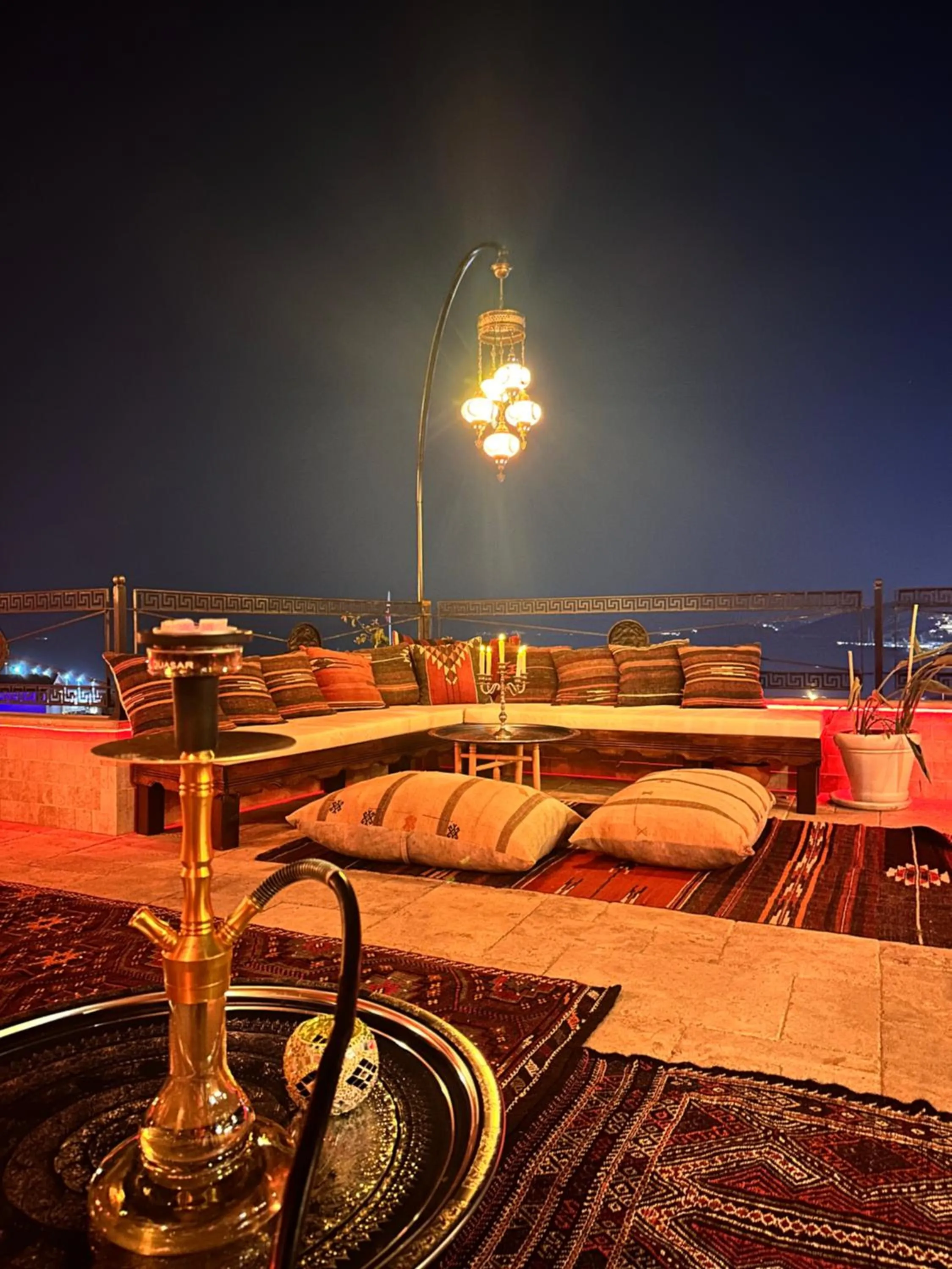 Seating area in Villa Ephesus Hotel