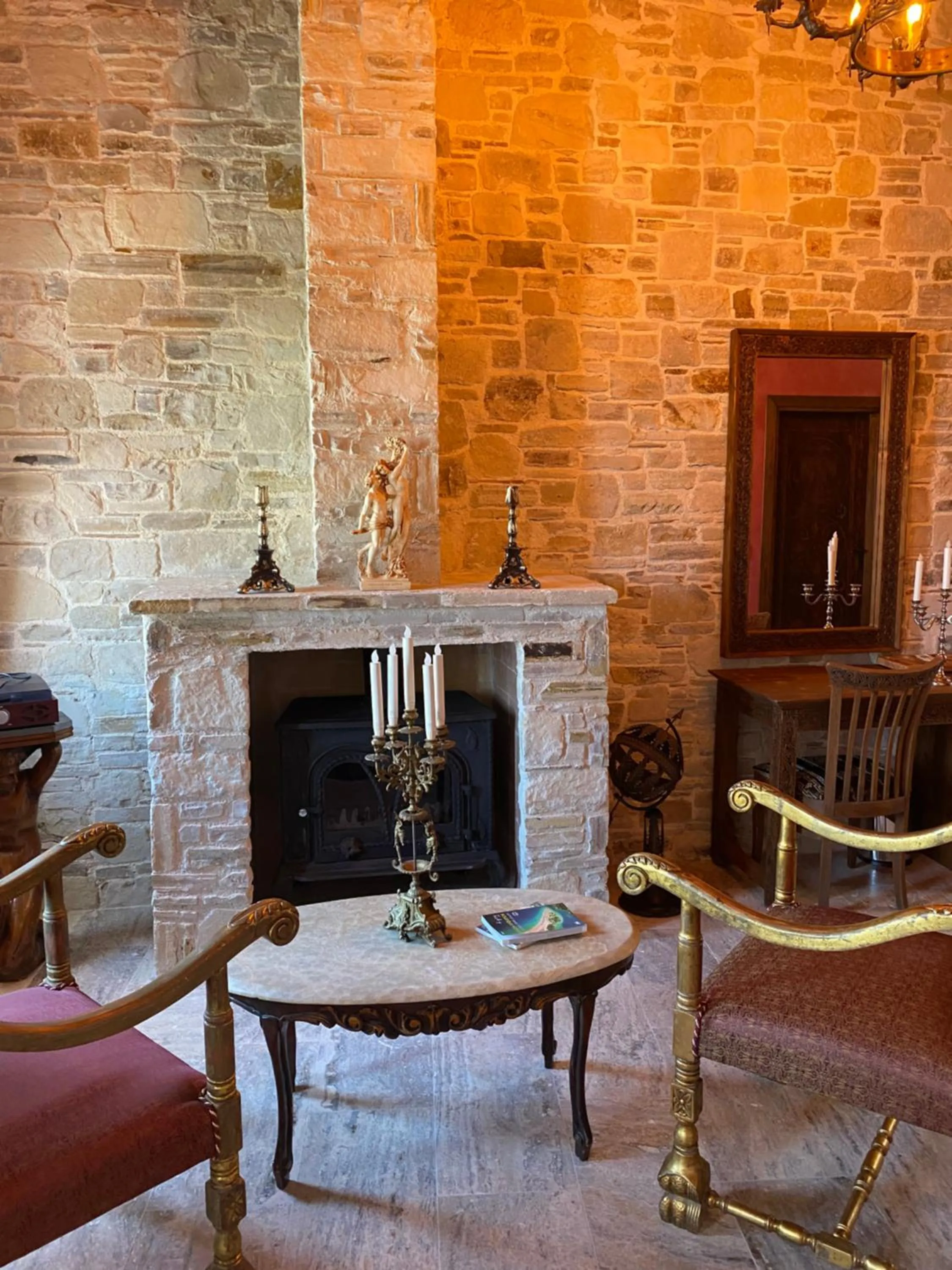Seating area in Villa Ephesus Hotel