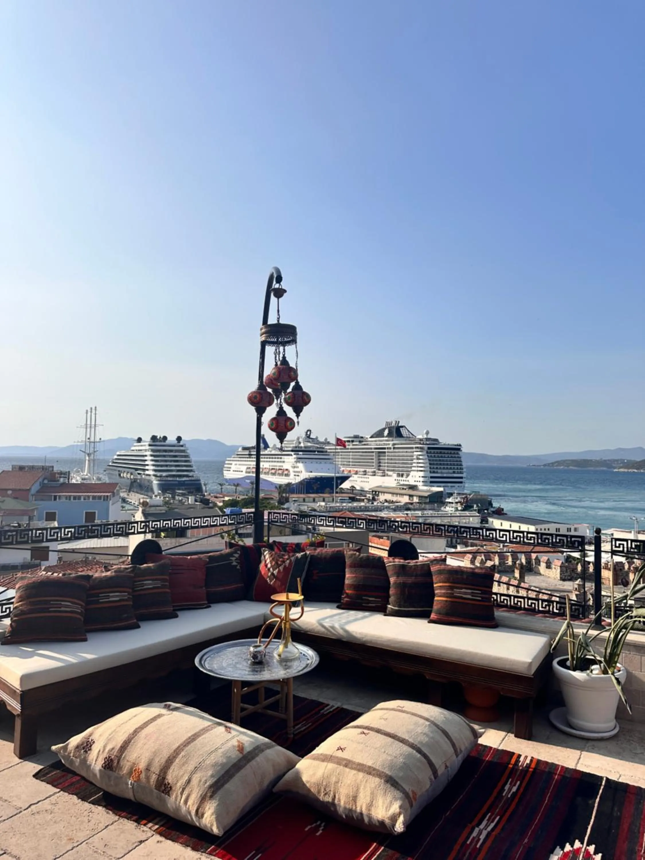 Balcony/Terrace in Villa Ephesus Hotel