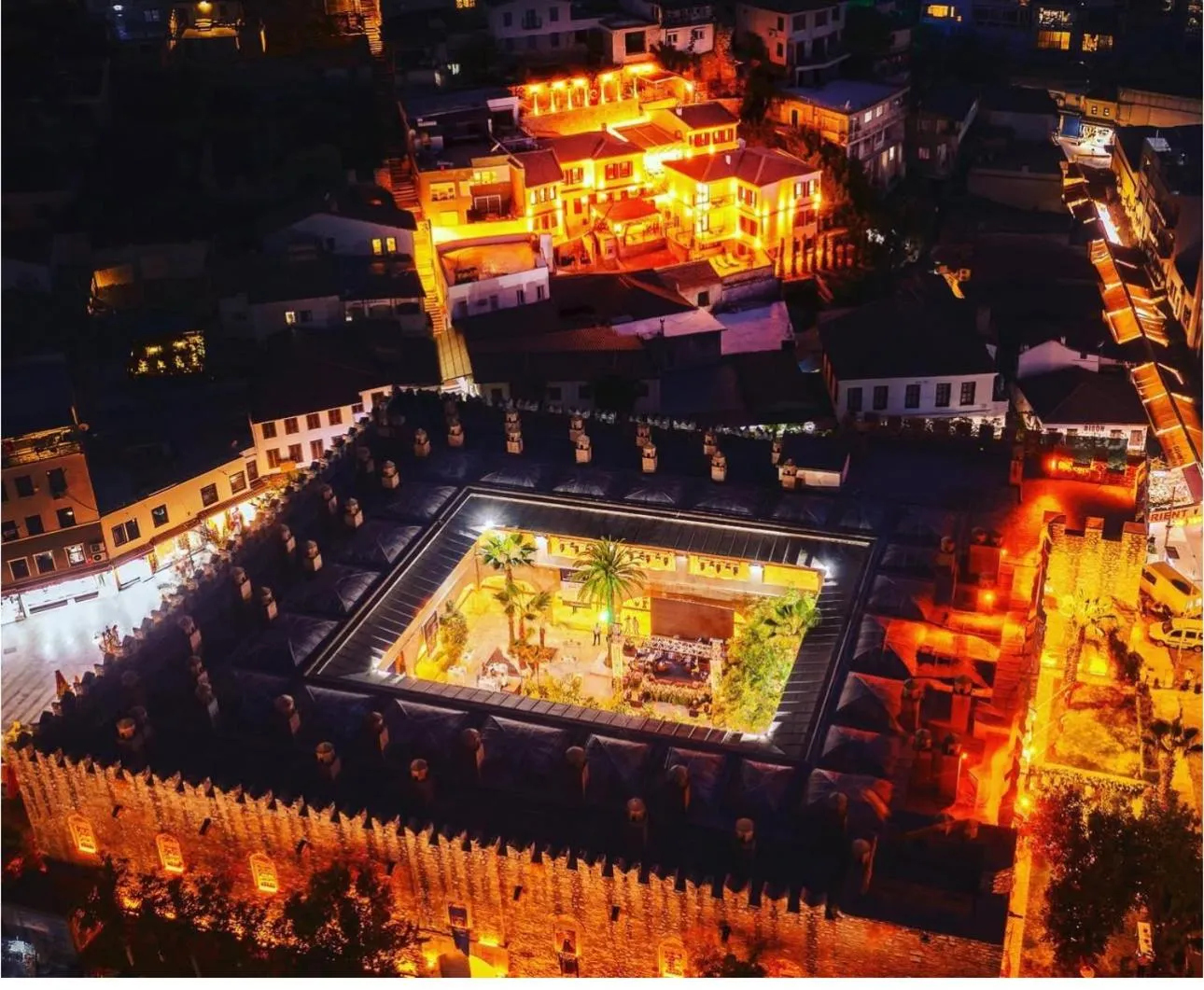 Bird's eye view in Villa Ephesus Hotel