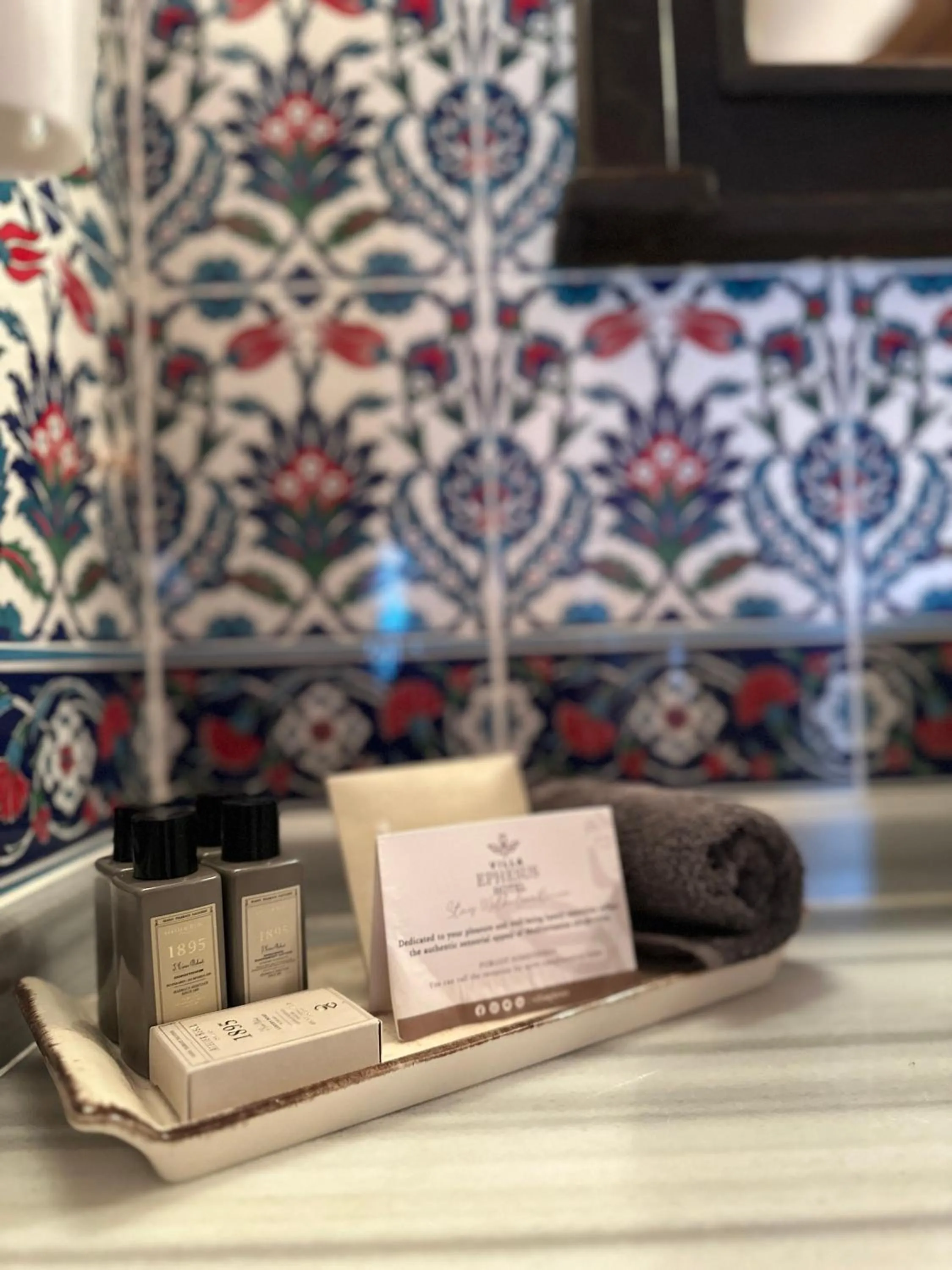 Decorative detail in Villa Ephesus Hotel