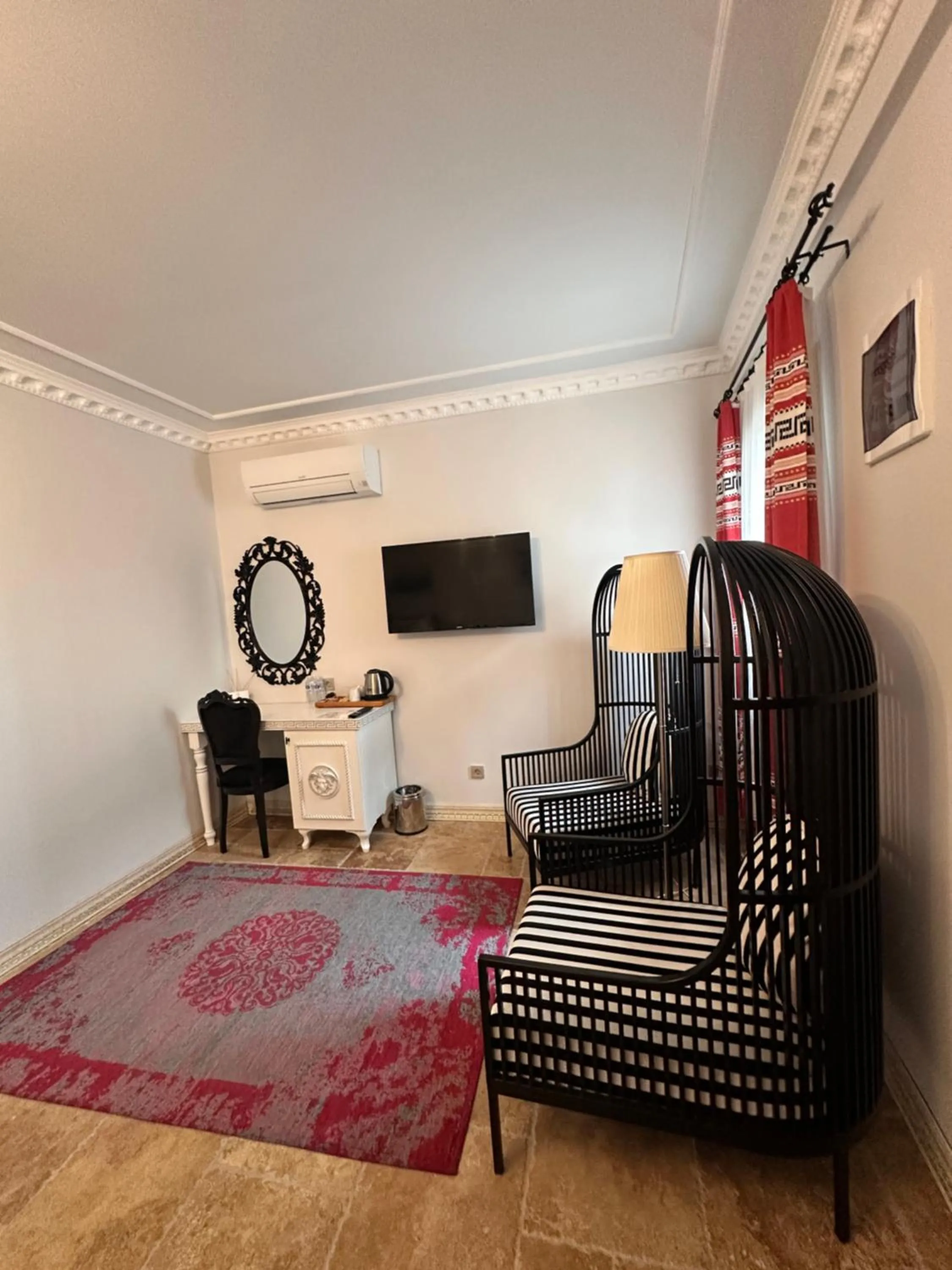 Seating area in Villa Ephesus Hotel