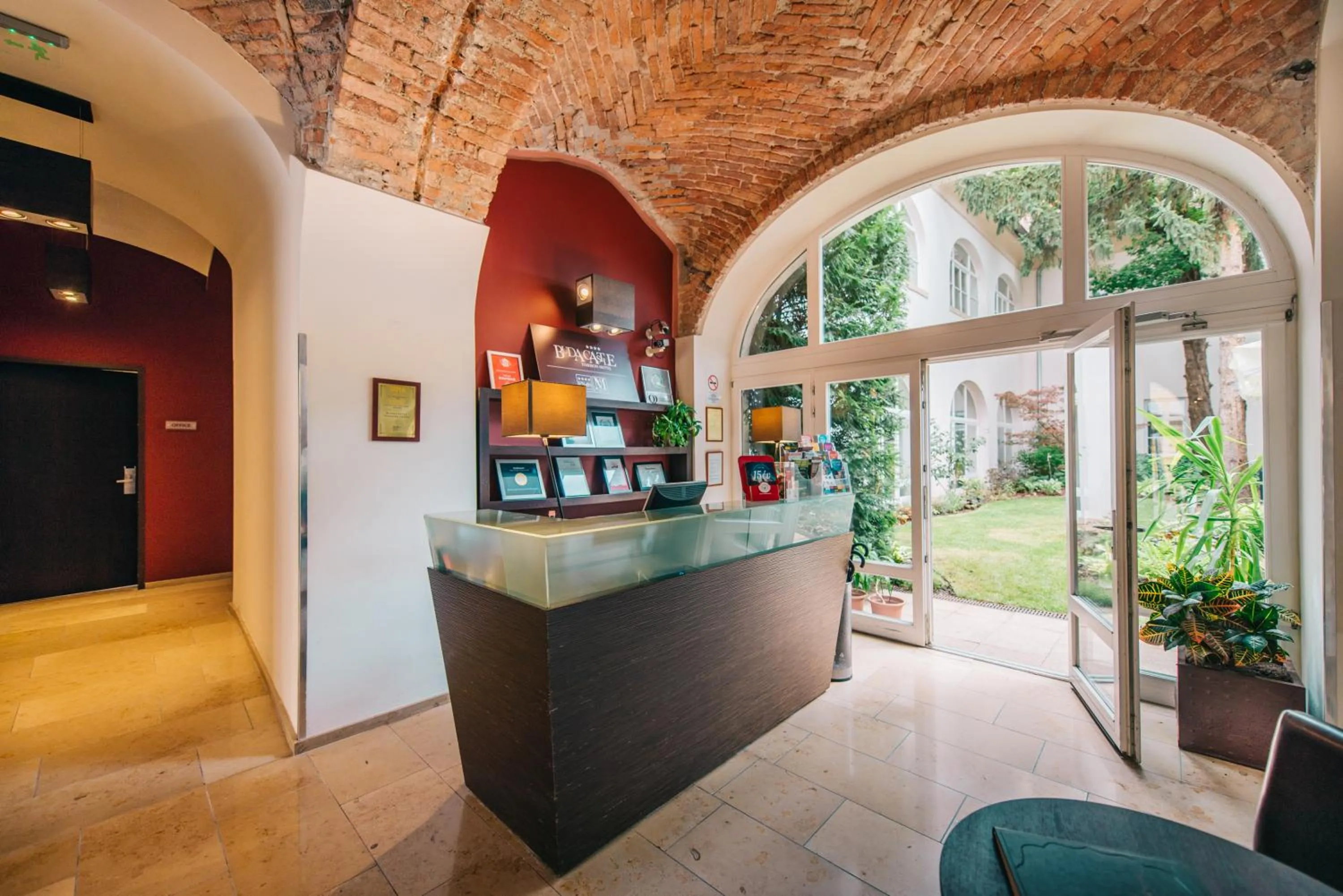 Lobby or reception in Buda Castle Hotel Budapest