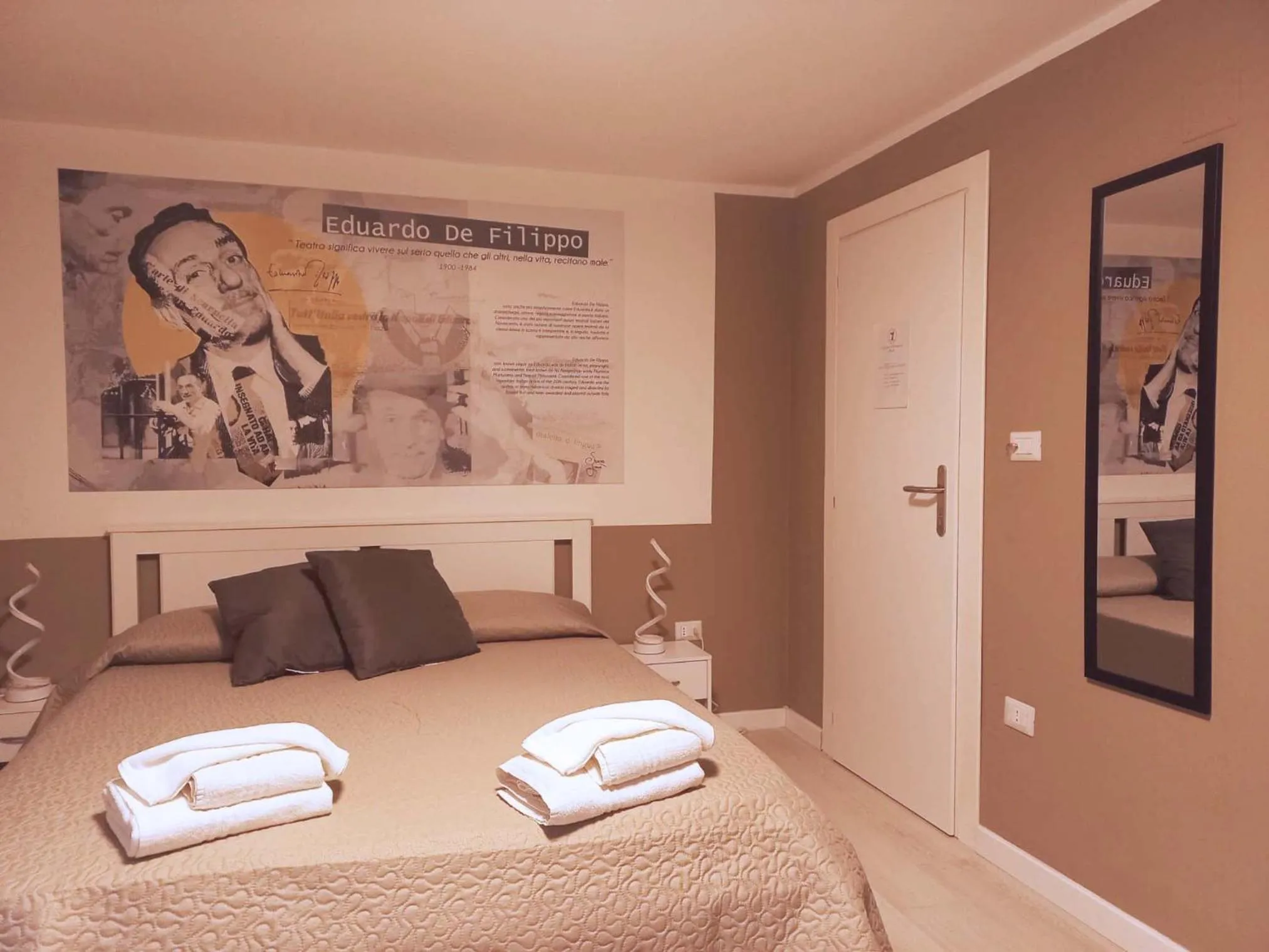 Bed in Le stanze di Partenope