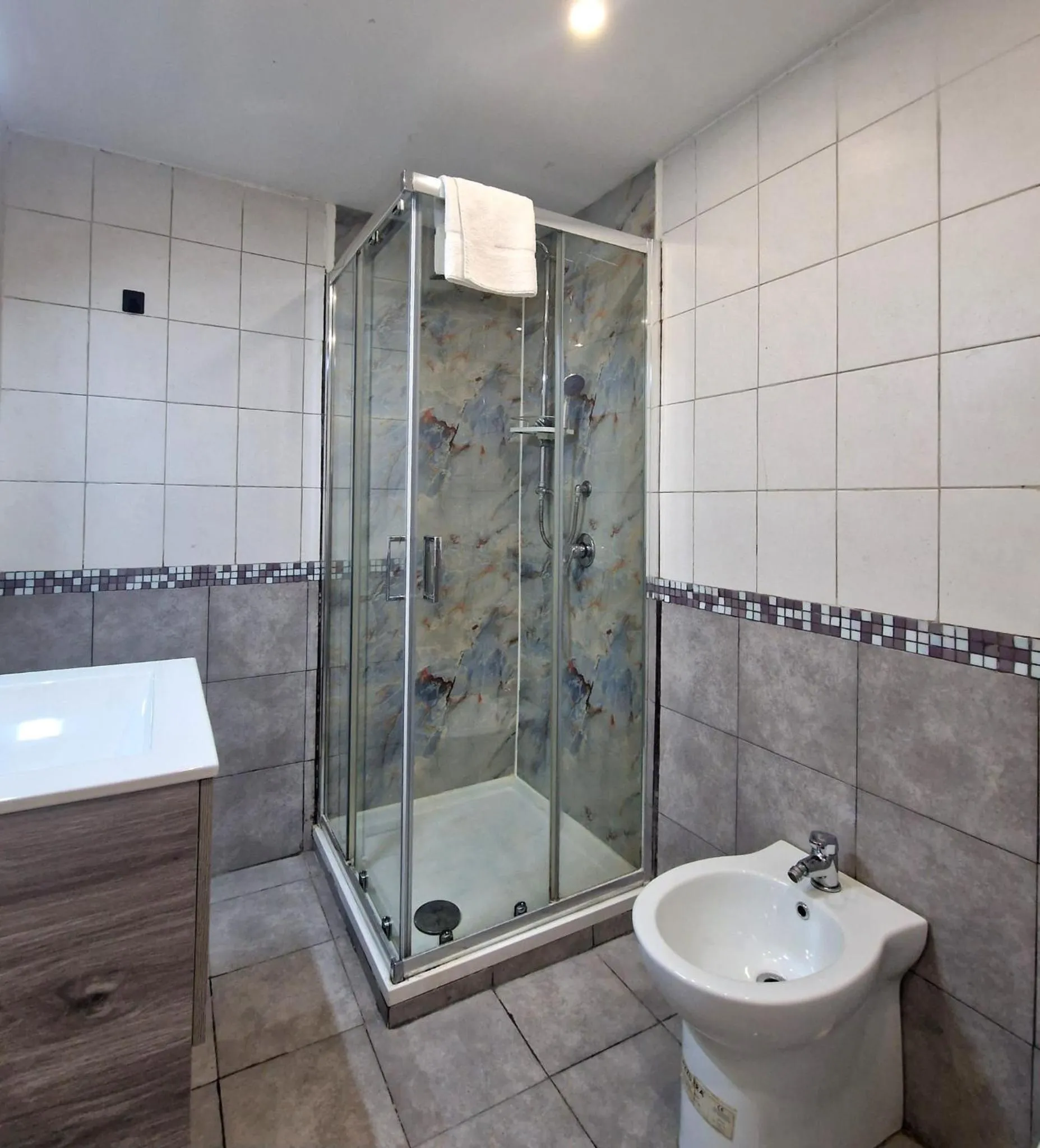 Bathroom in Le stanze di Partenope