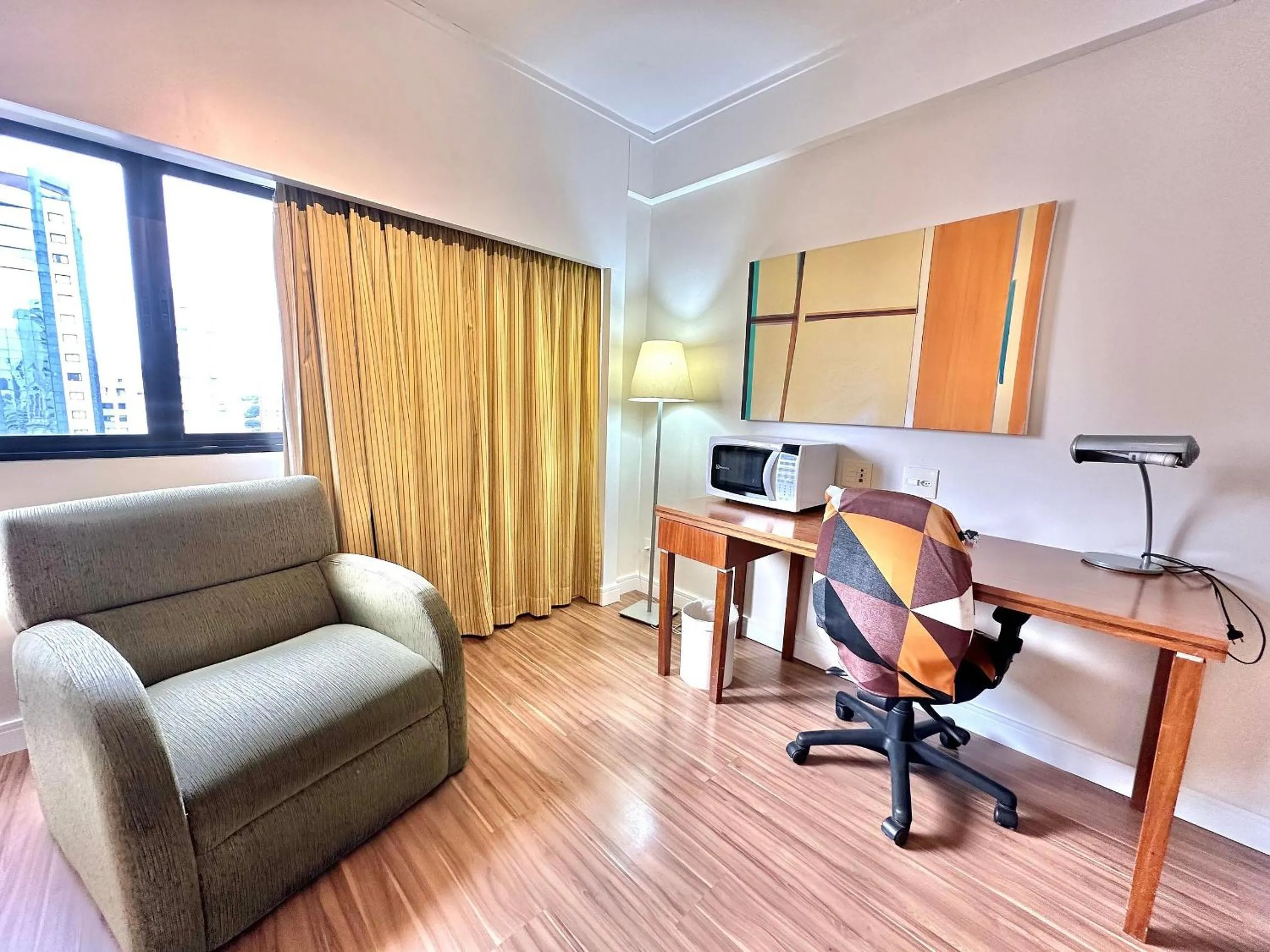 Bedroom in Flat Rua Borges Lagoa 1179 c/ garagem UH1008