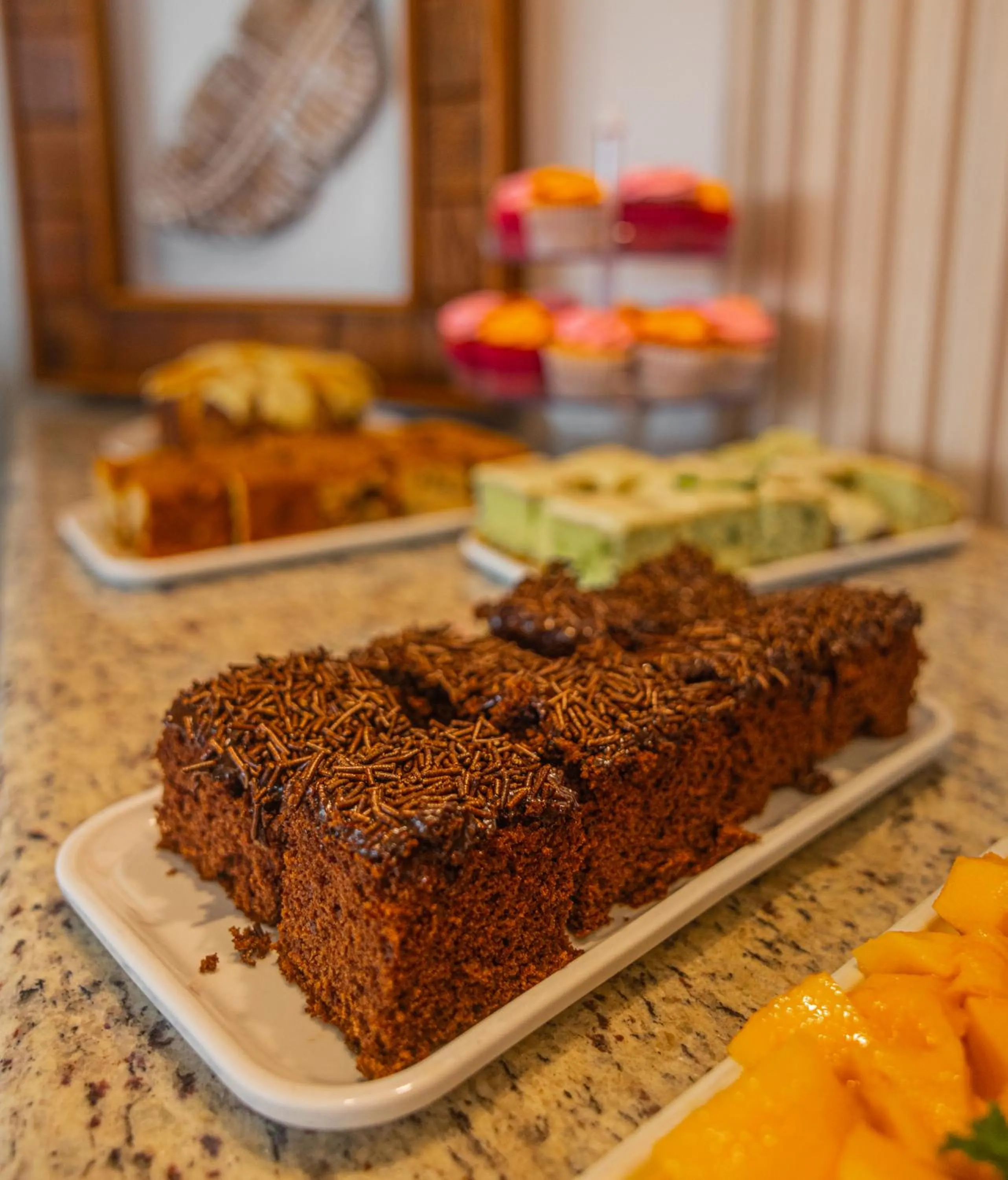 Buffet breakfast in Ubatuba Praia Hotel