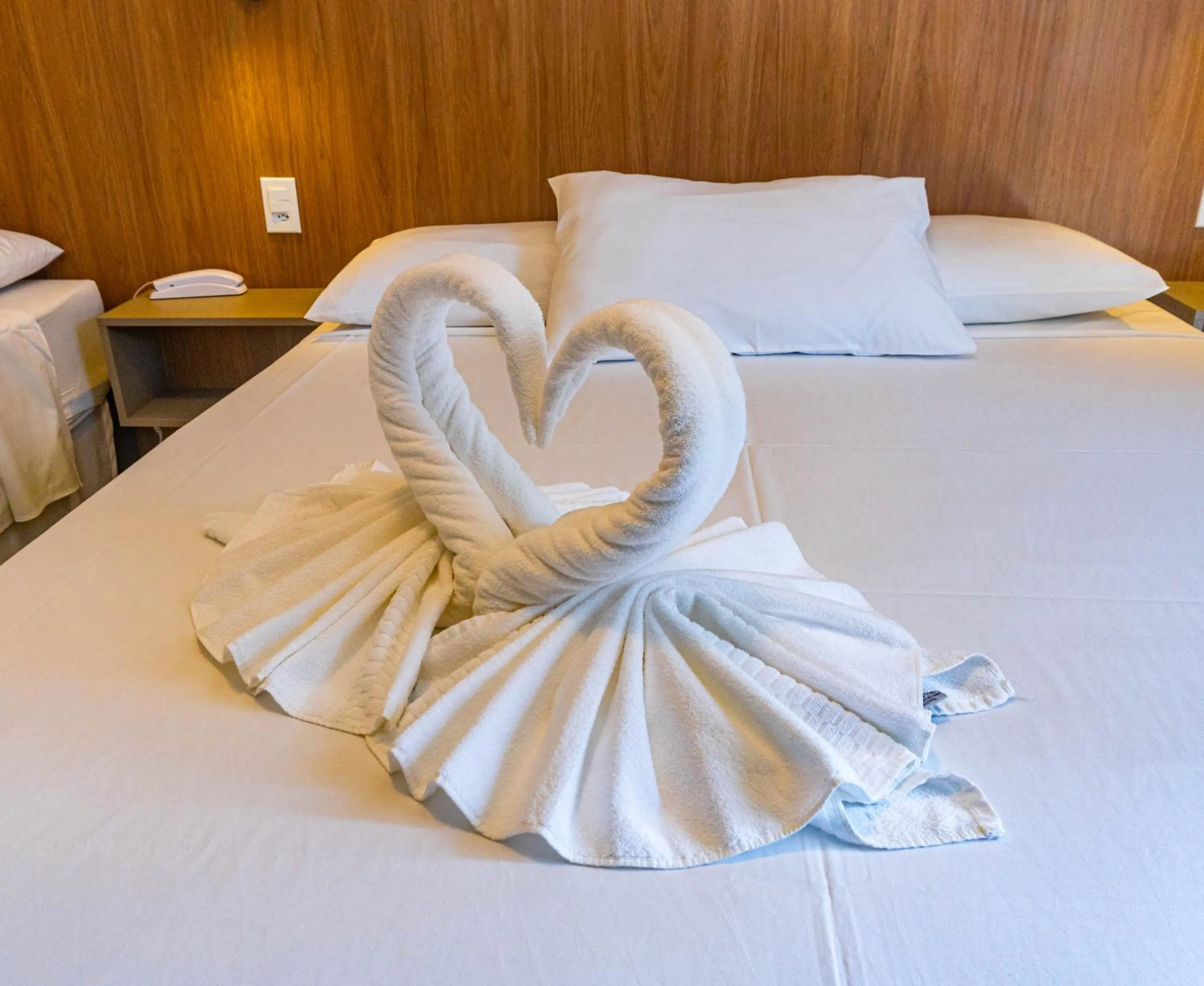 Bed in Ubatuba Praia Hotel