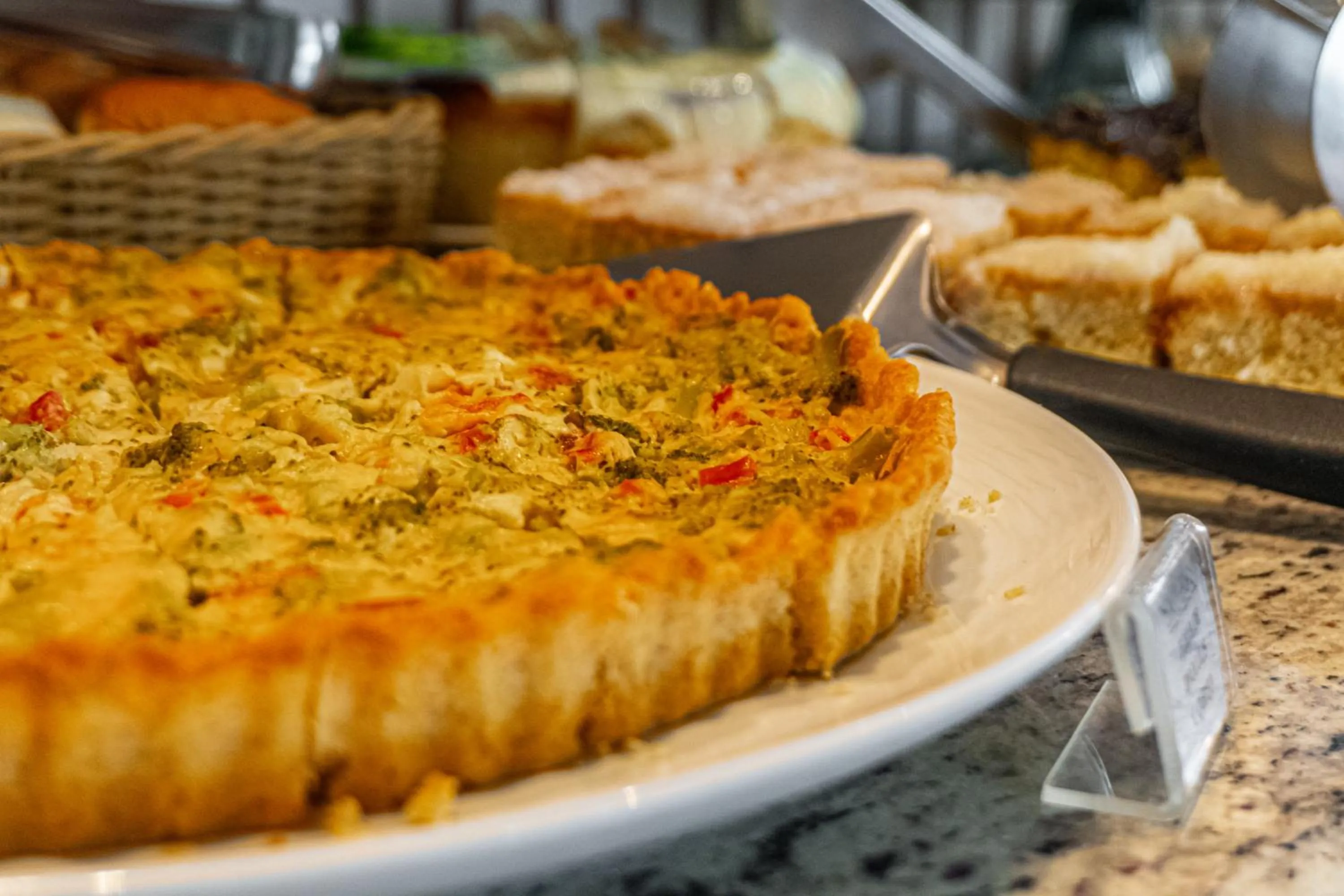 Buffet breakfast in Ubatuba Praia Hotel