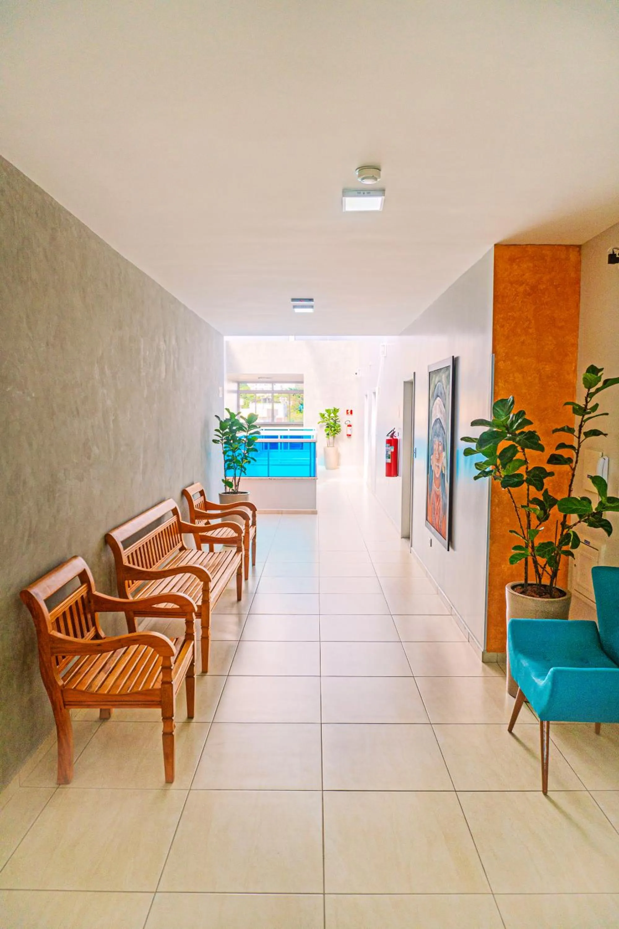 Seating area in Ubatuba Praia Hotel