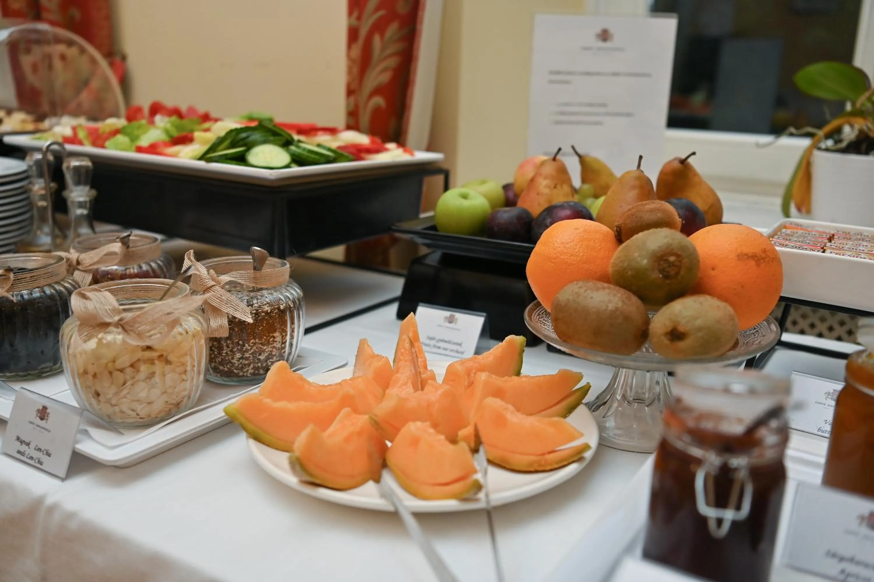 Breakfast in Castle Hotel Grof Degenfeld Superior