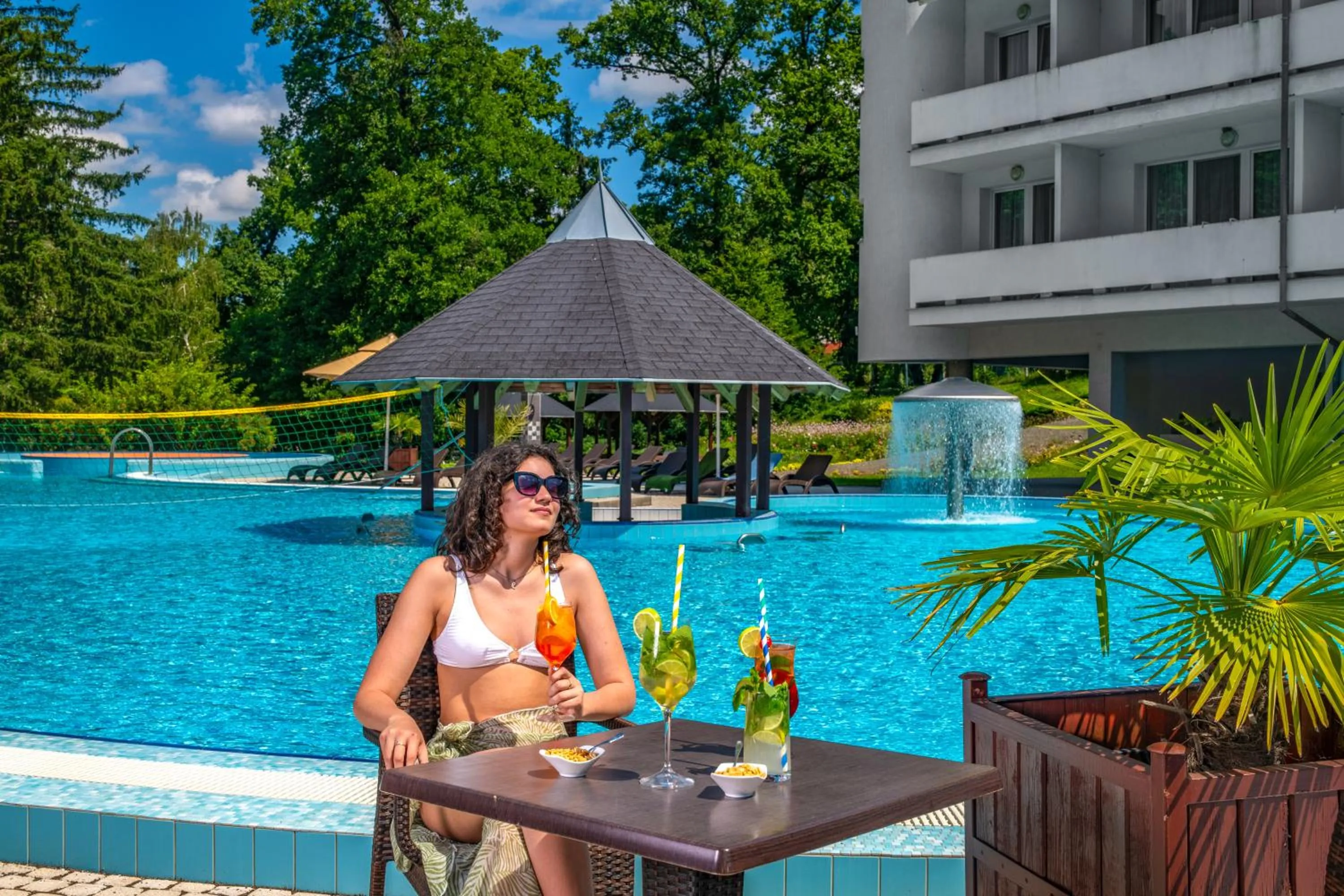 Hot Spring Bath in Ambient Hotel & Thermal Spa