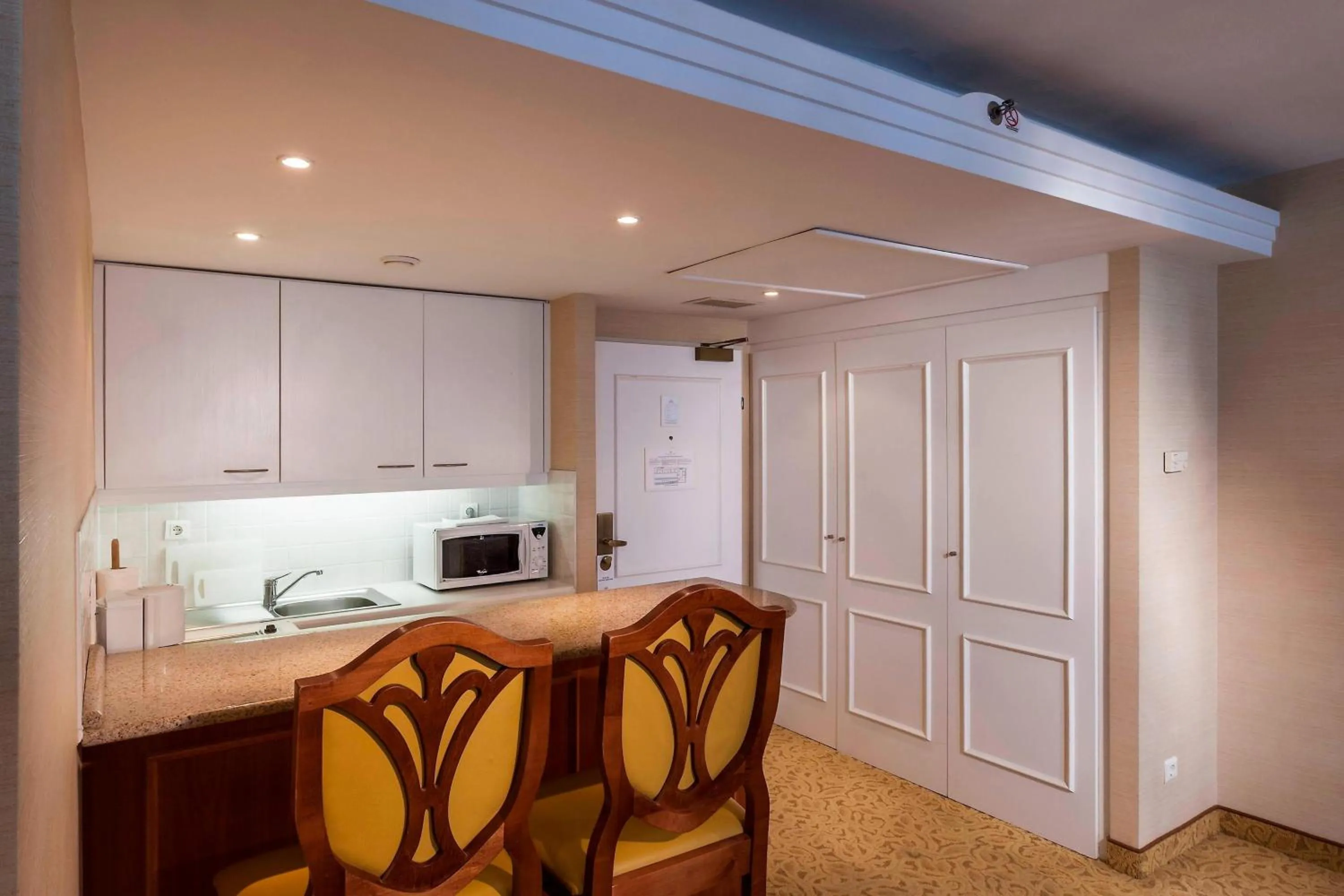 Kitchen or kitchenette in Millennium Court, Budapest - Marriott Executive Apartments