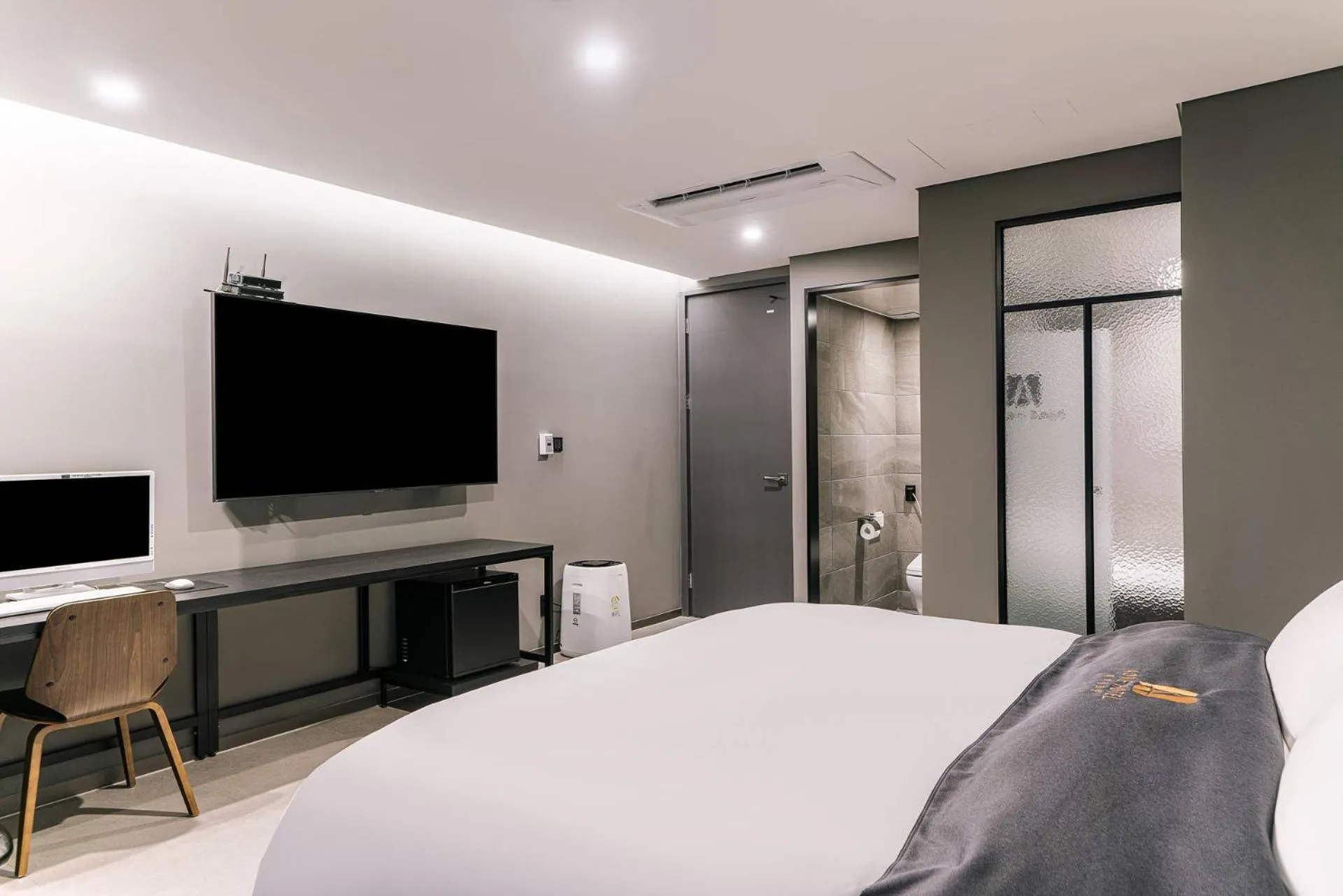 Bed in Namyangju Aone Hotel