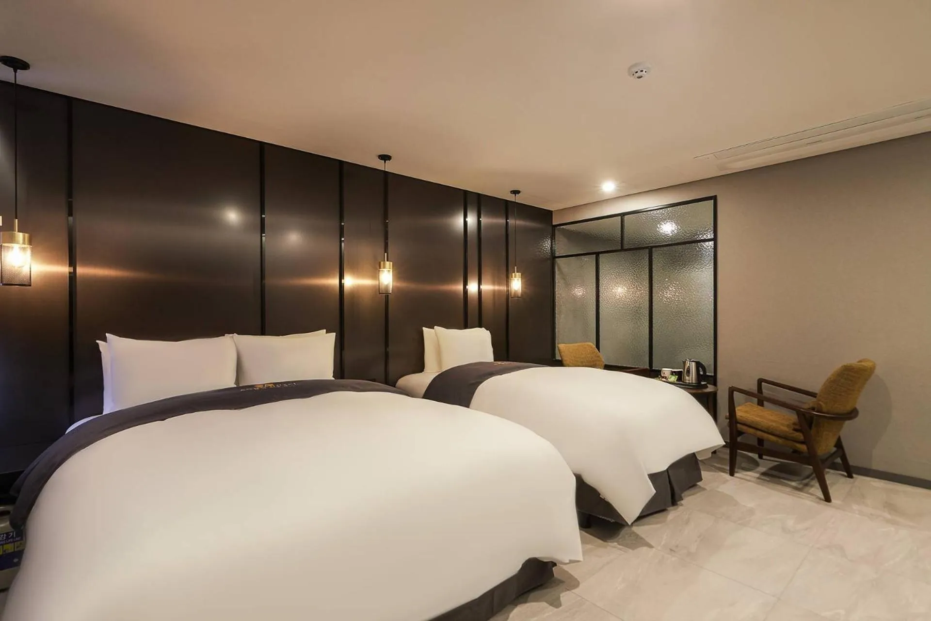 Bed in Namyangju Aone Hotel