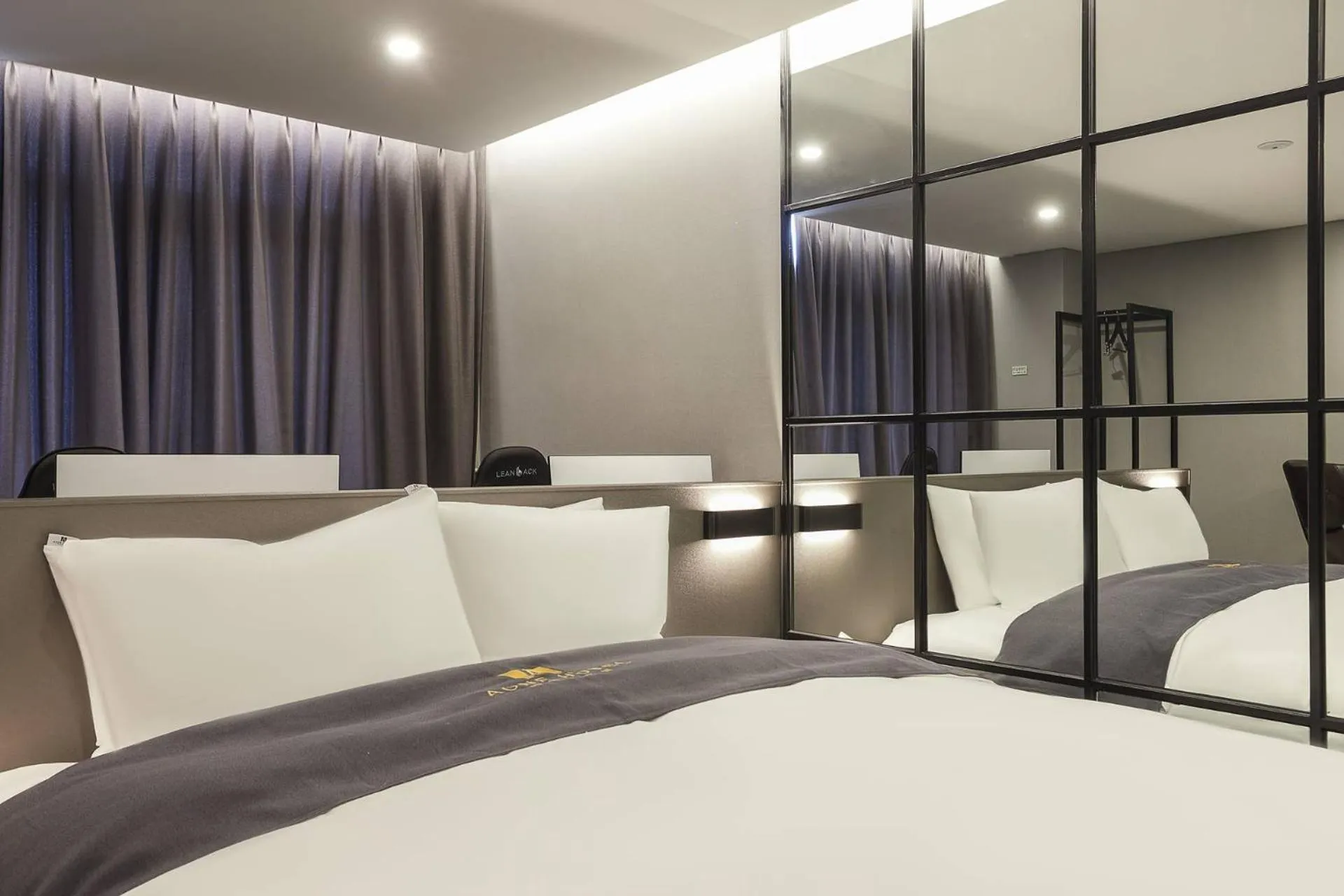 Bed in Namyangju Aone Hotel