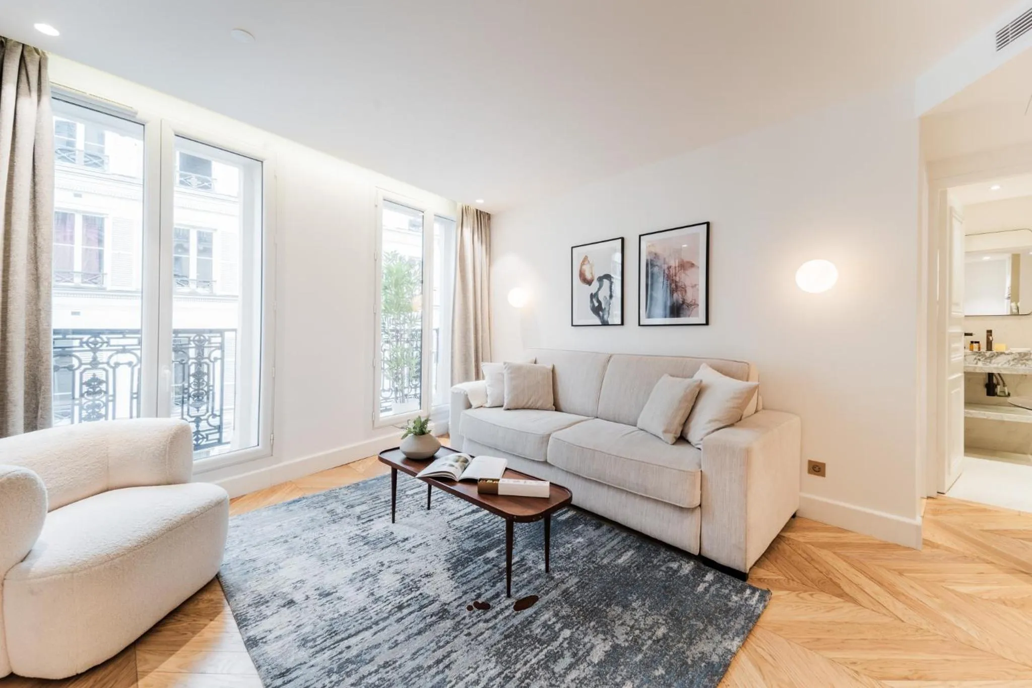 Living room in Quartier Libre - Saint Georges