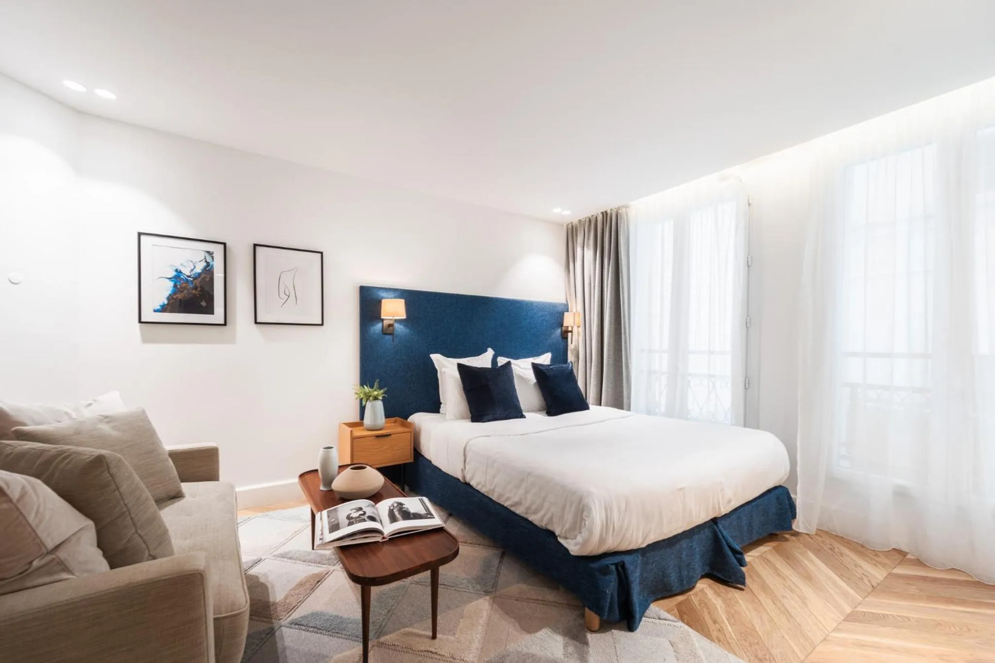 Bedroom, Bed in Quartier Libre - Saint Georges