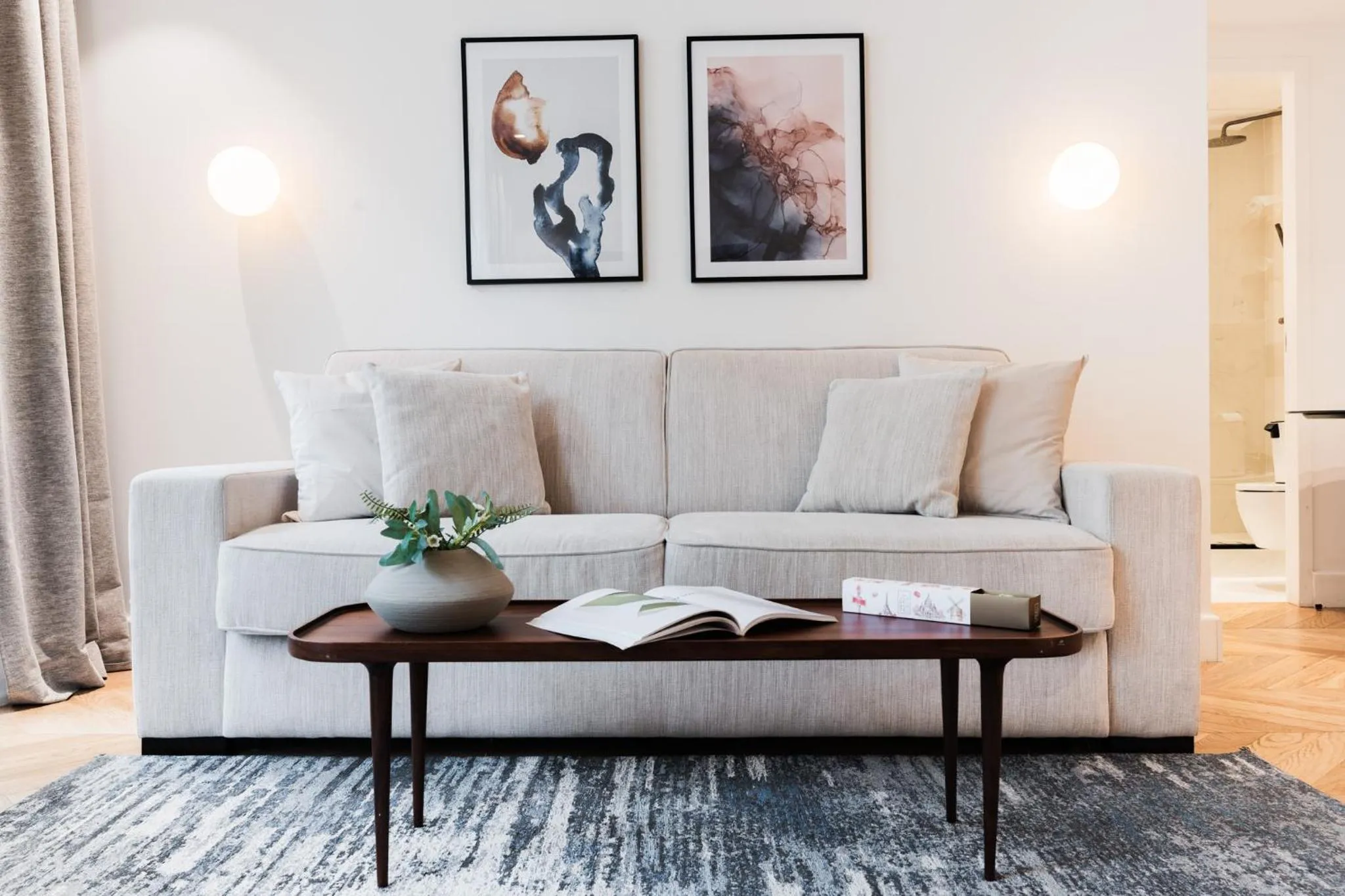 Living room in Quartier Libre - Saint Georges