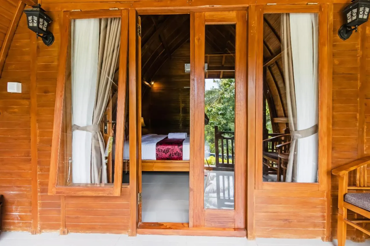 Patio in Kelingking Mesari Villa and Spa