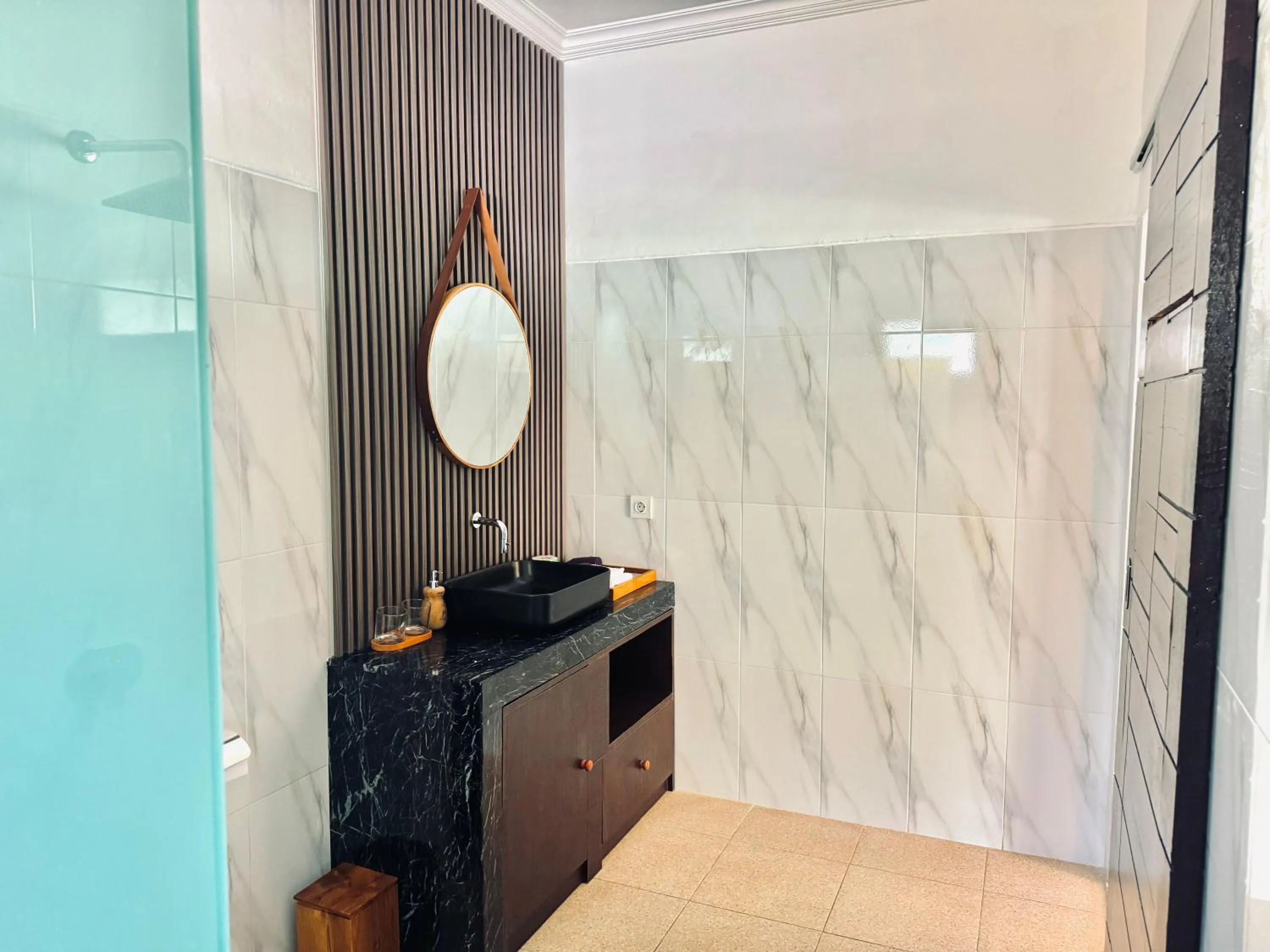 Bathroom in Kelingking Mesari Villa and Spa