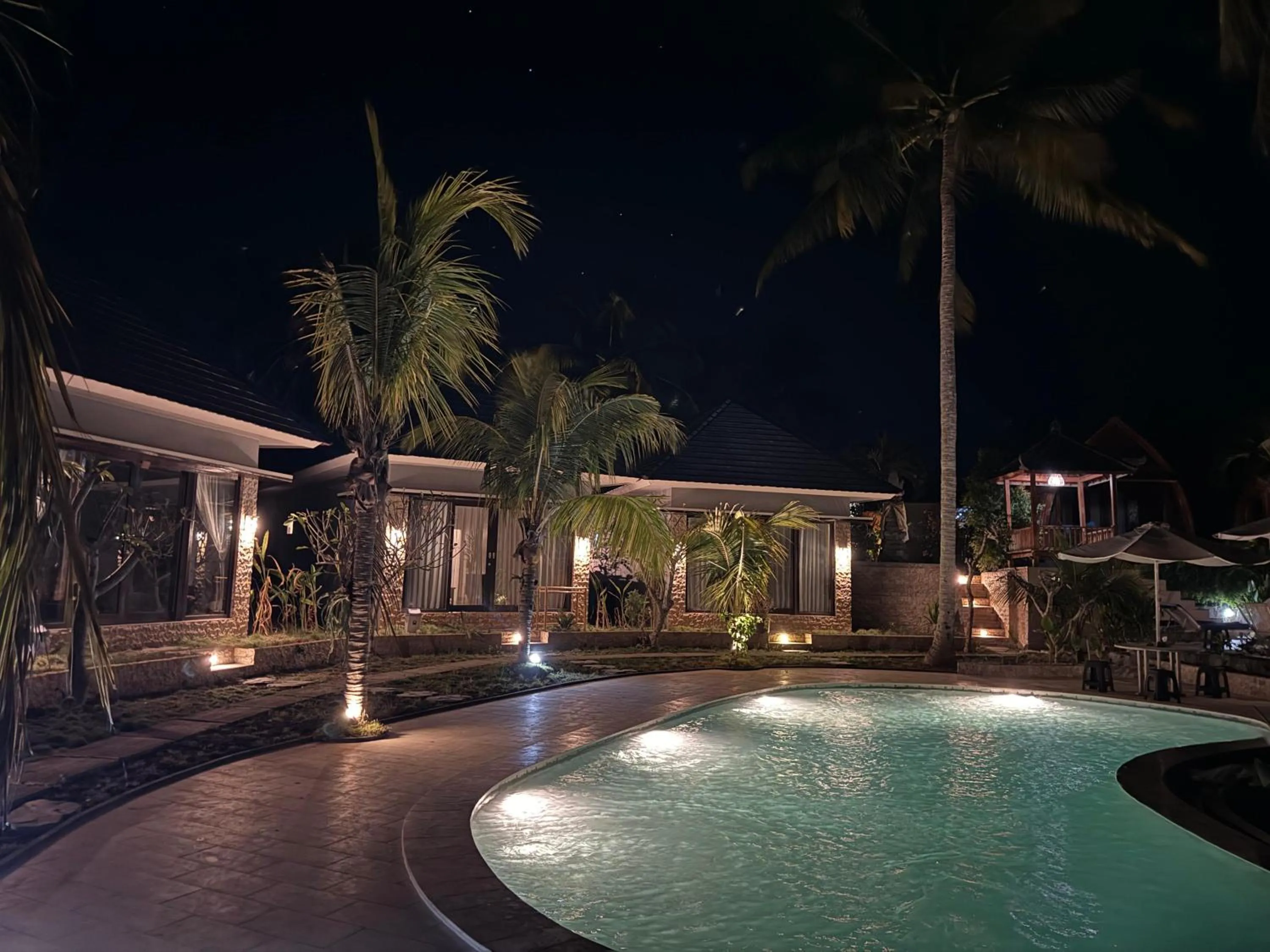 Swimming pool in Kelingking Mesari Villa and Spa