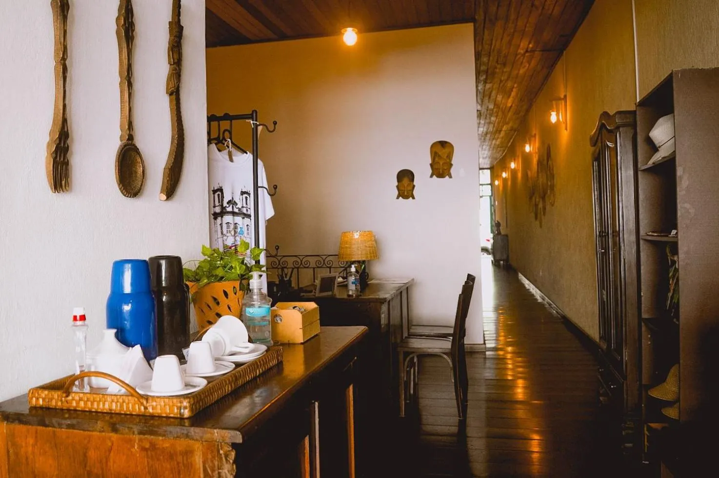 Coffee/tea facilities in Pousada Beija Flor