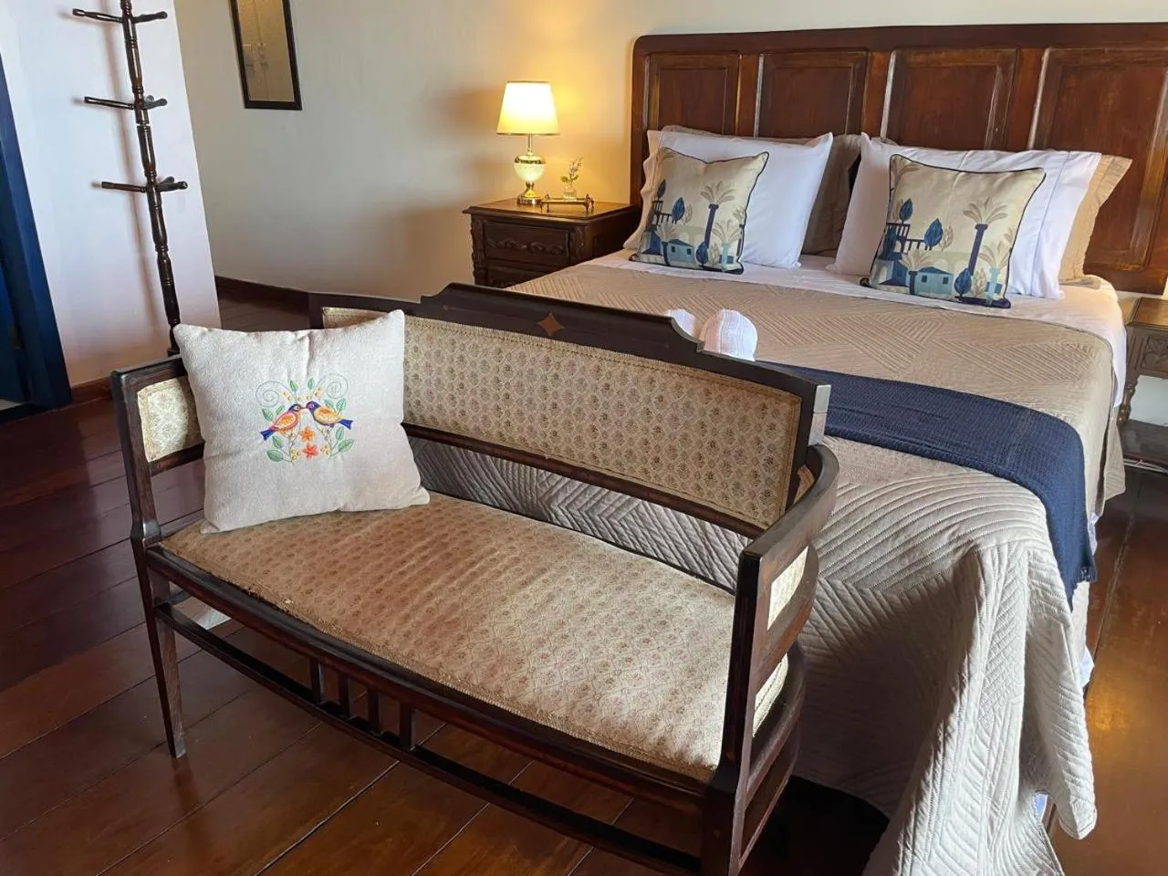 Bedroom, Bed in Pousada Beija Flor