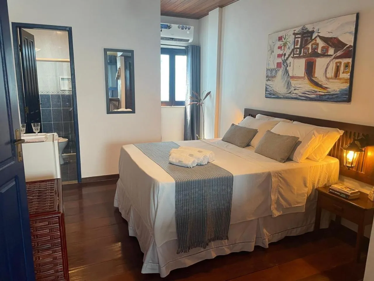 Bedroom, Bed in Pousada Beija Flor