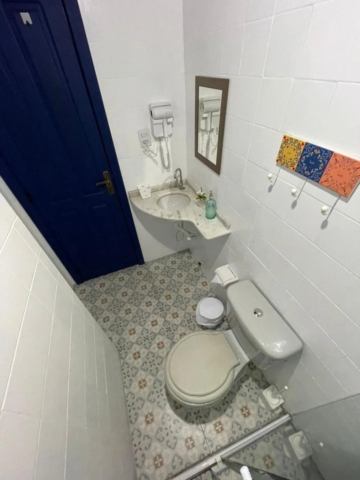 Bathroom in Pousada Beija Flor