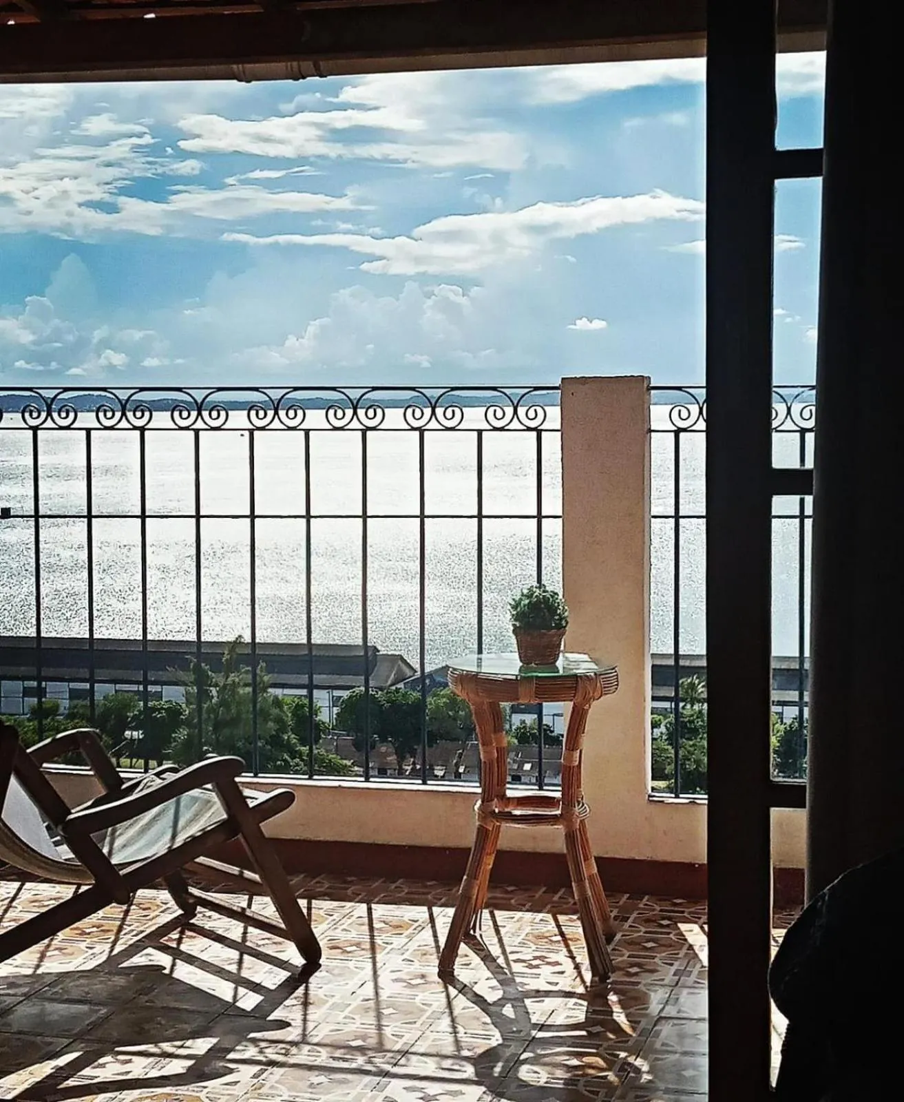 Sea view in Pousada Beija Flor