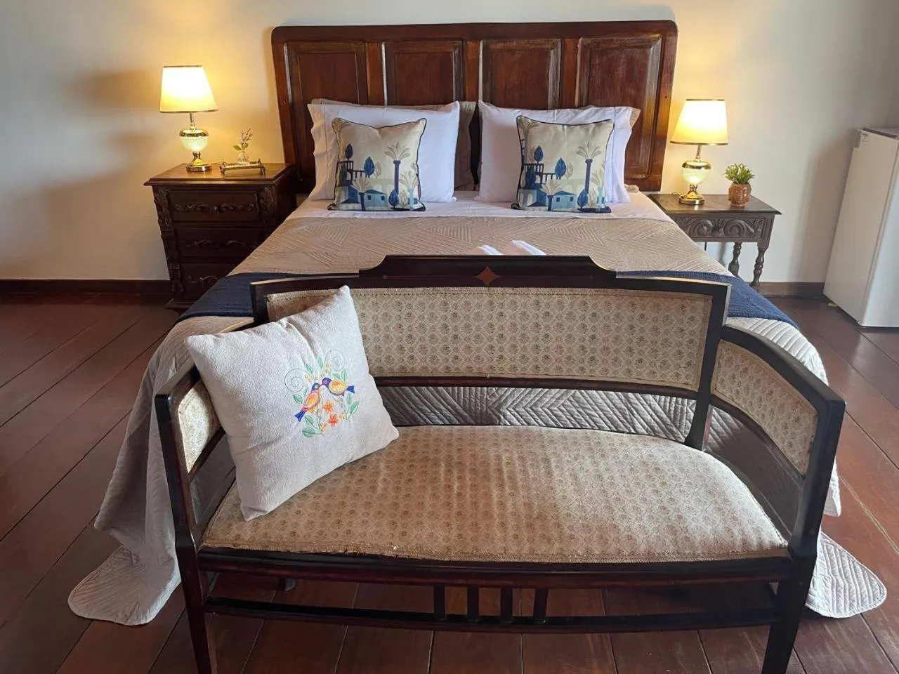 Bedroom, Bed in Pousada Beija Flor