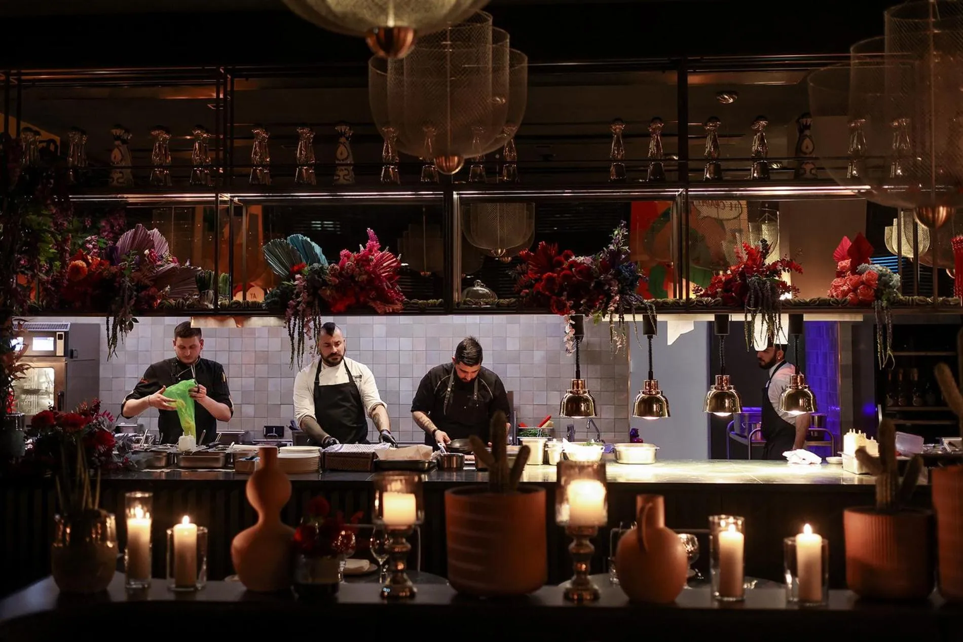 kitchen in Hotel ROMY by AMANO