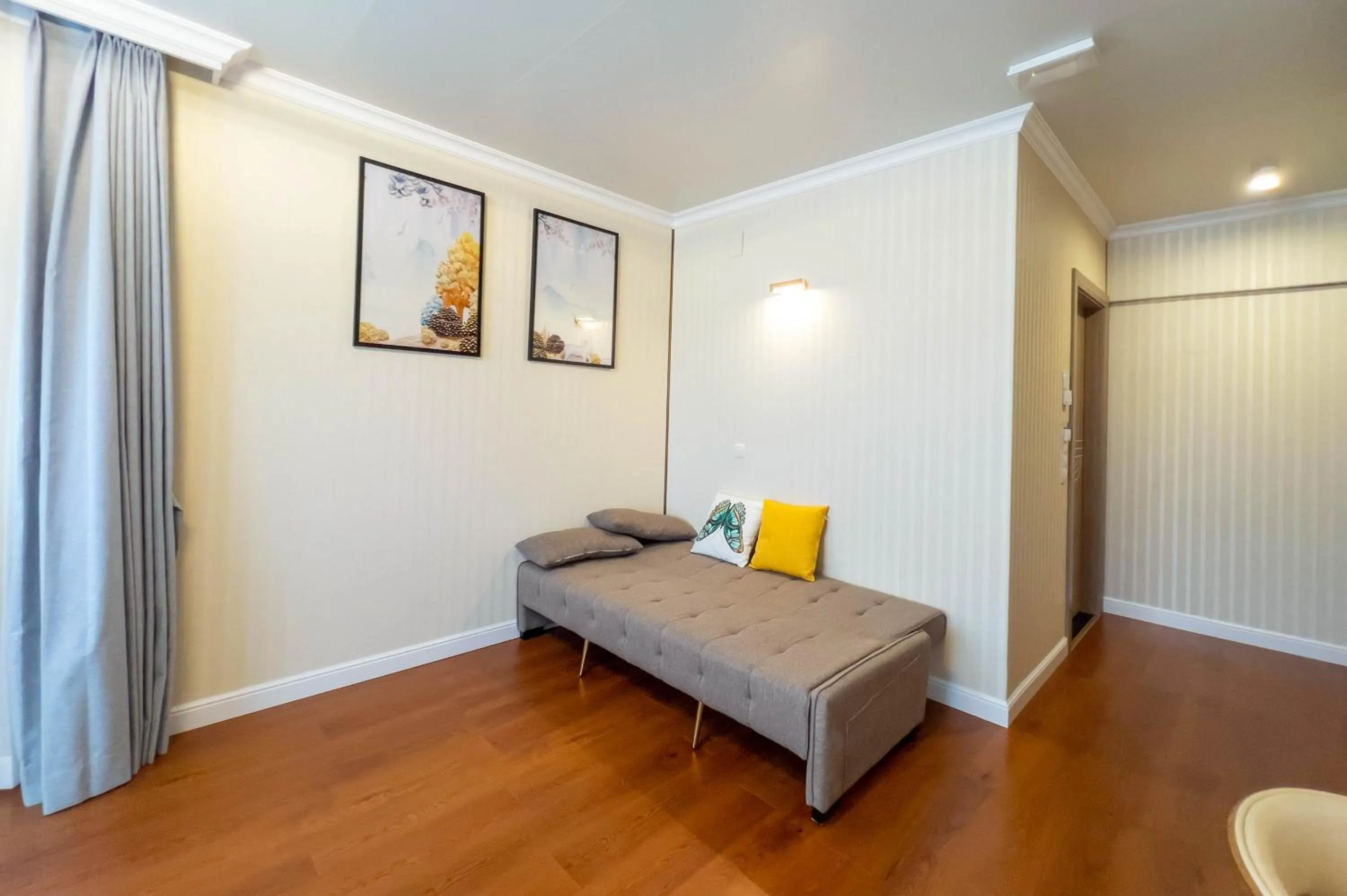 Bed in Mr.Liao Hotel